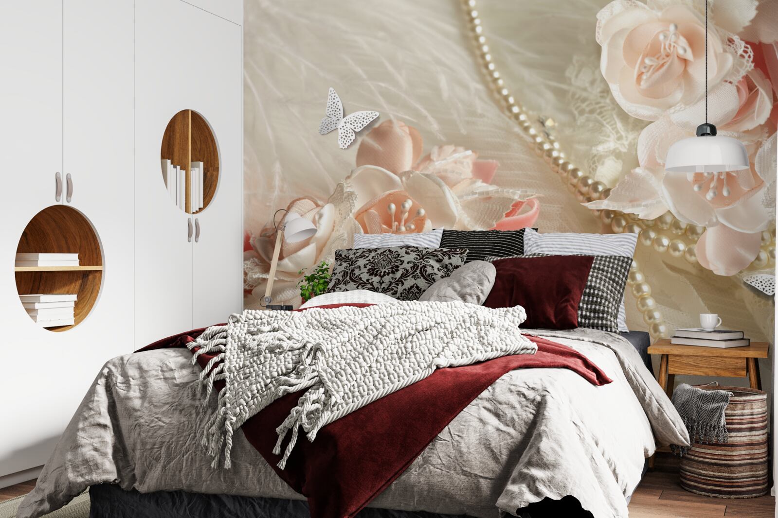 Papier peint ensemble de mariage