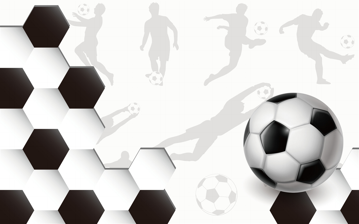 Papier peint thème du football