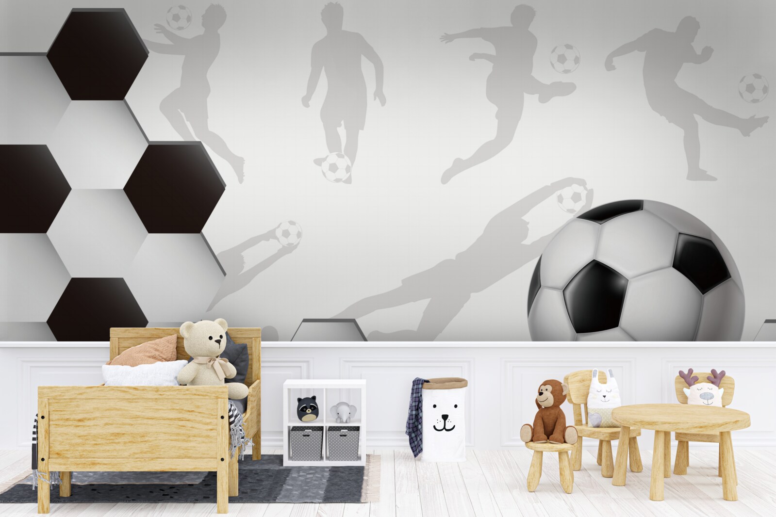 Papier peint thème du football