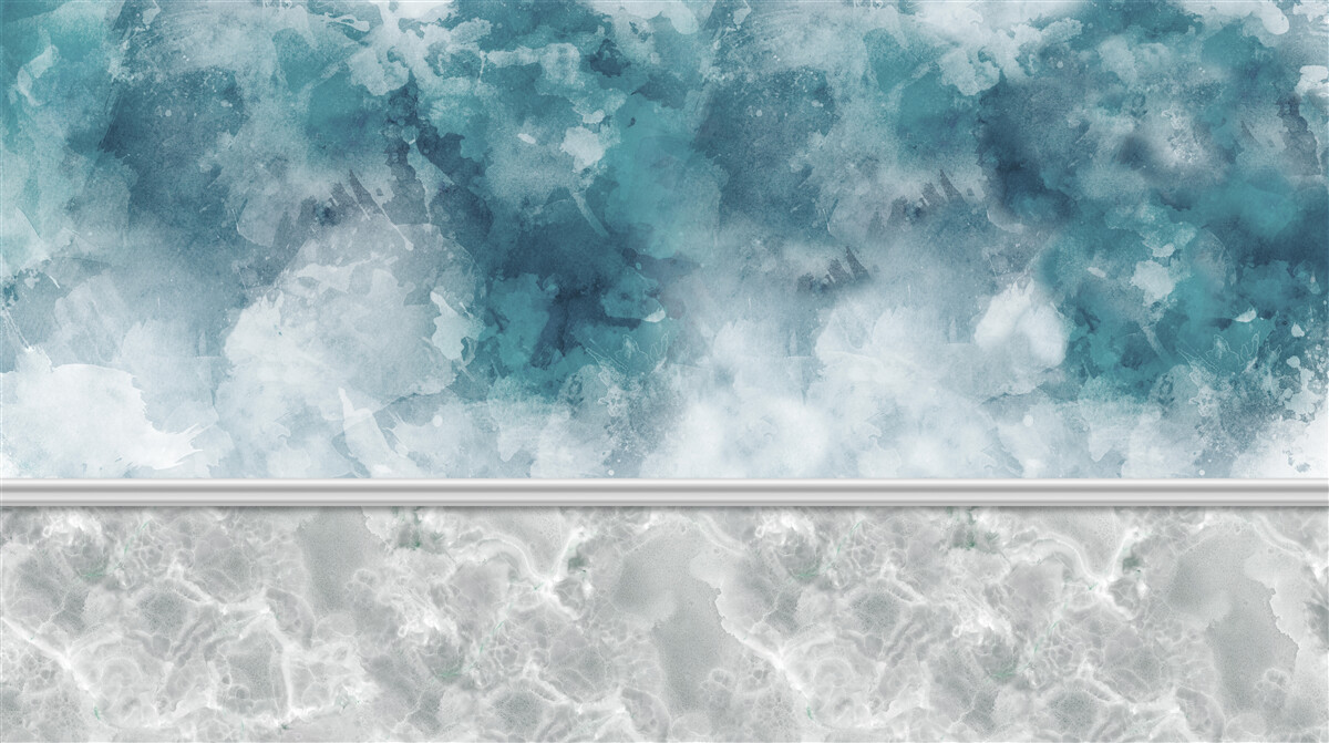 Papier peint fond bleu avec flou