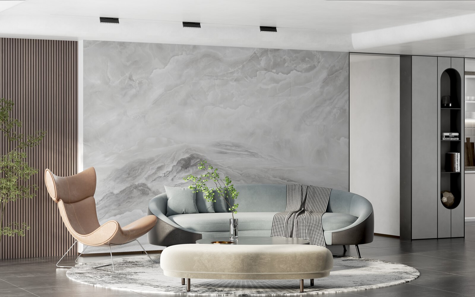 Papier peint arrière-plan avec texture de marbre blanc