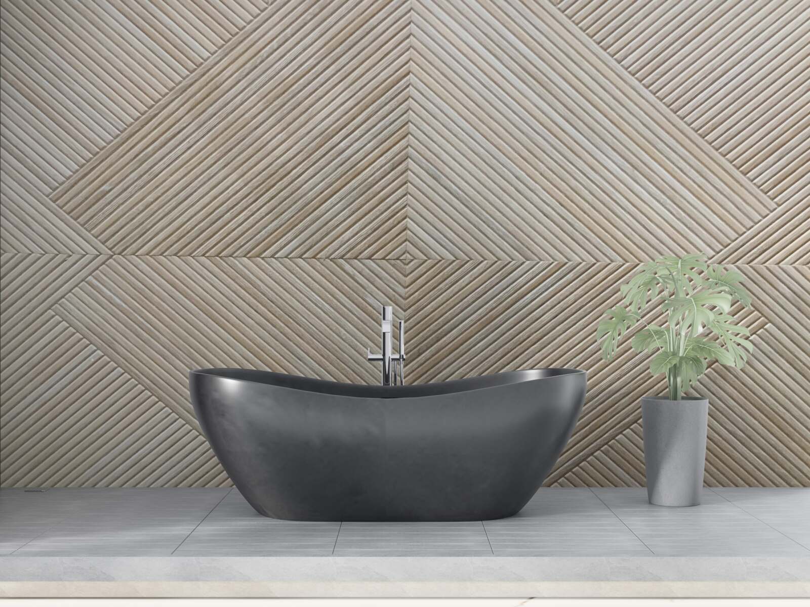 Papier peint beige lambro