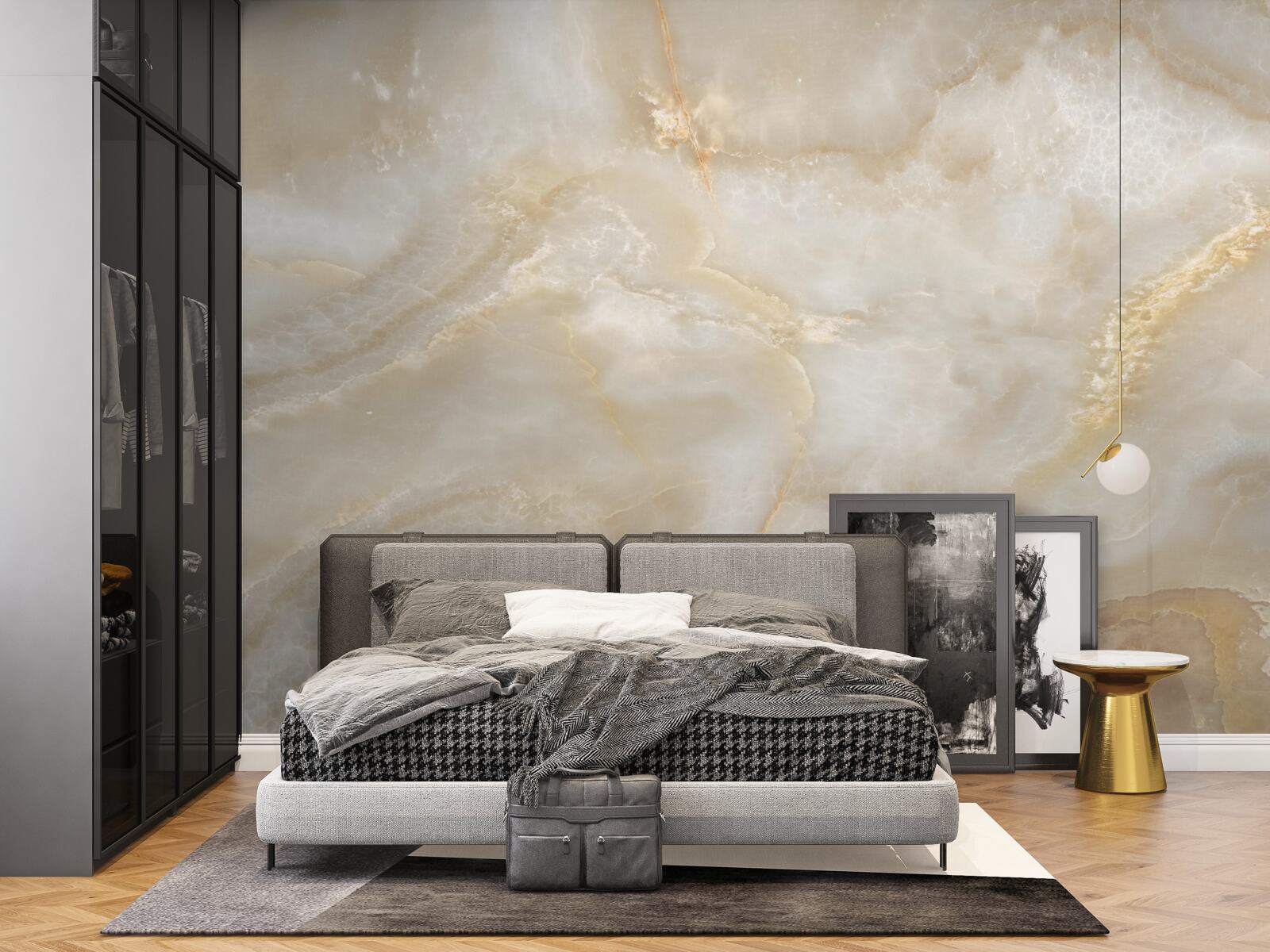 Papier peint plaque de quartz léger