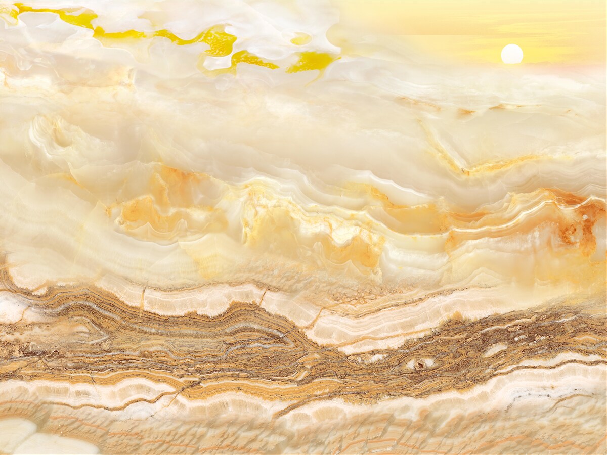 Papier peint marbre des montagnes