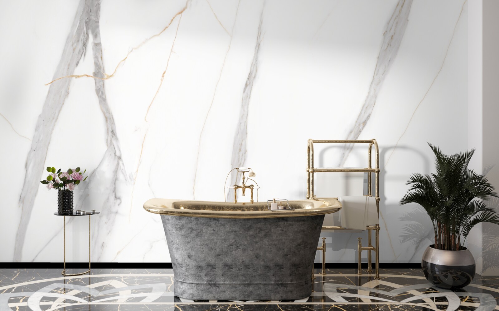 Papier peint fond blanc avec des rayures grises