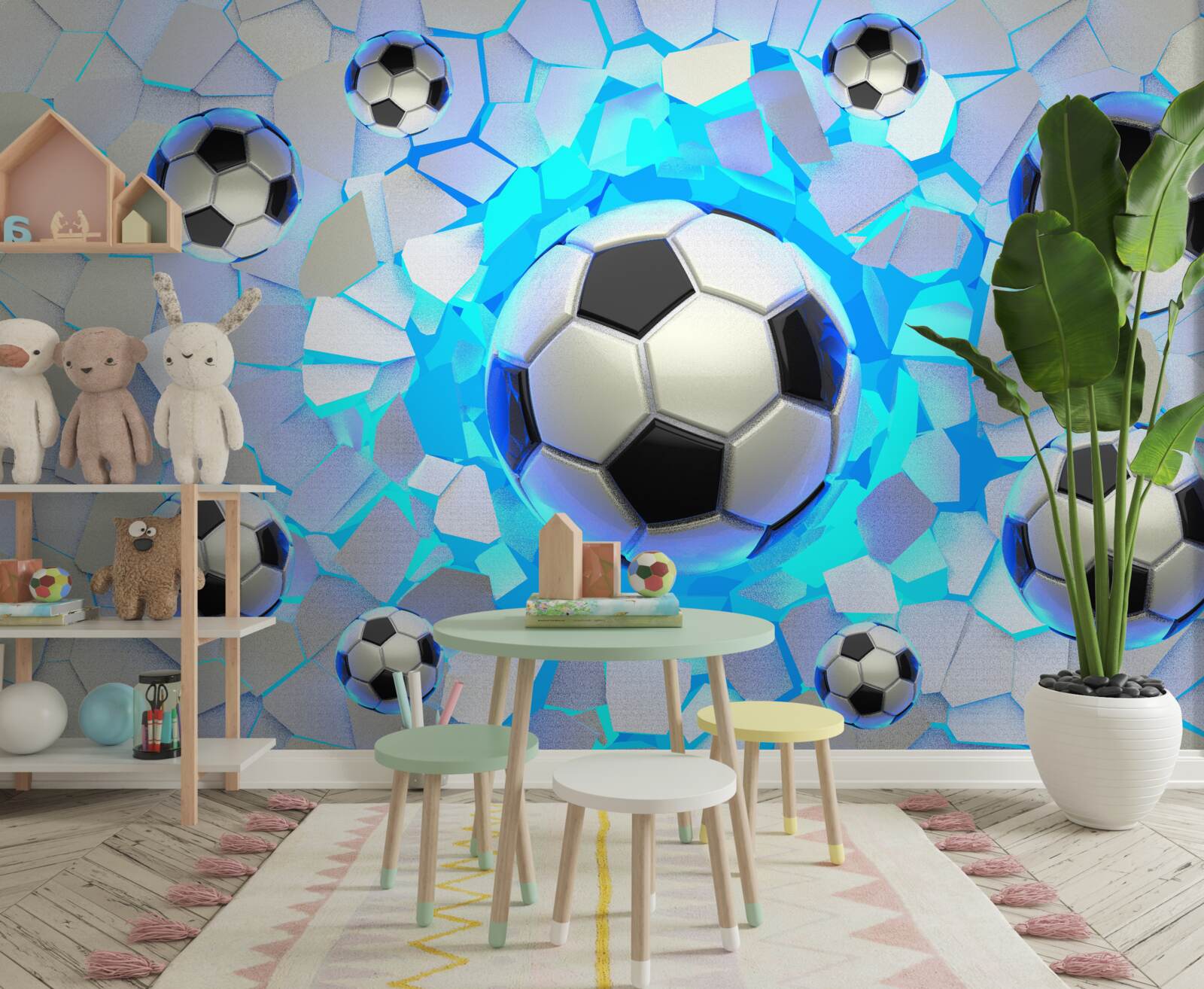 Papier peint football