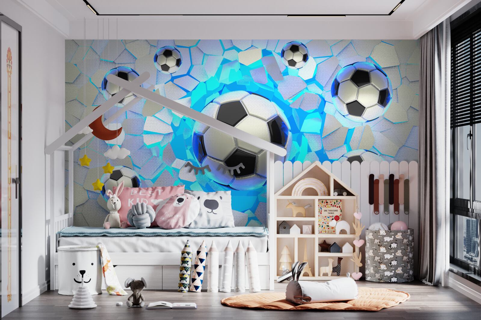 Papier peint football