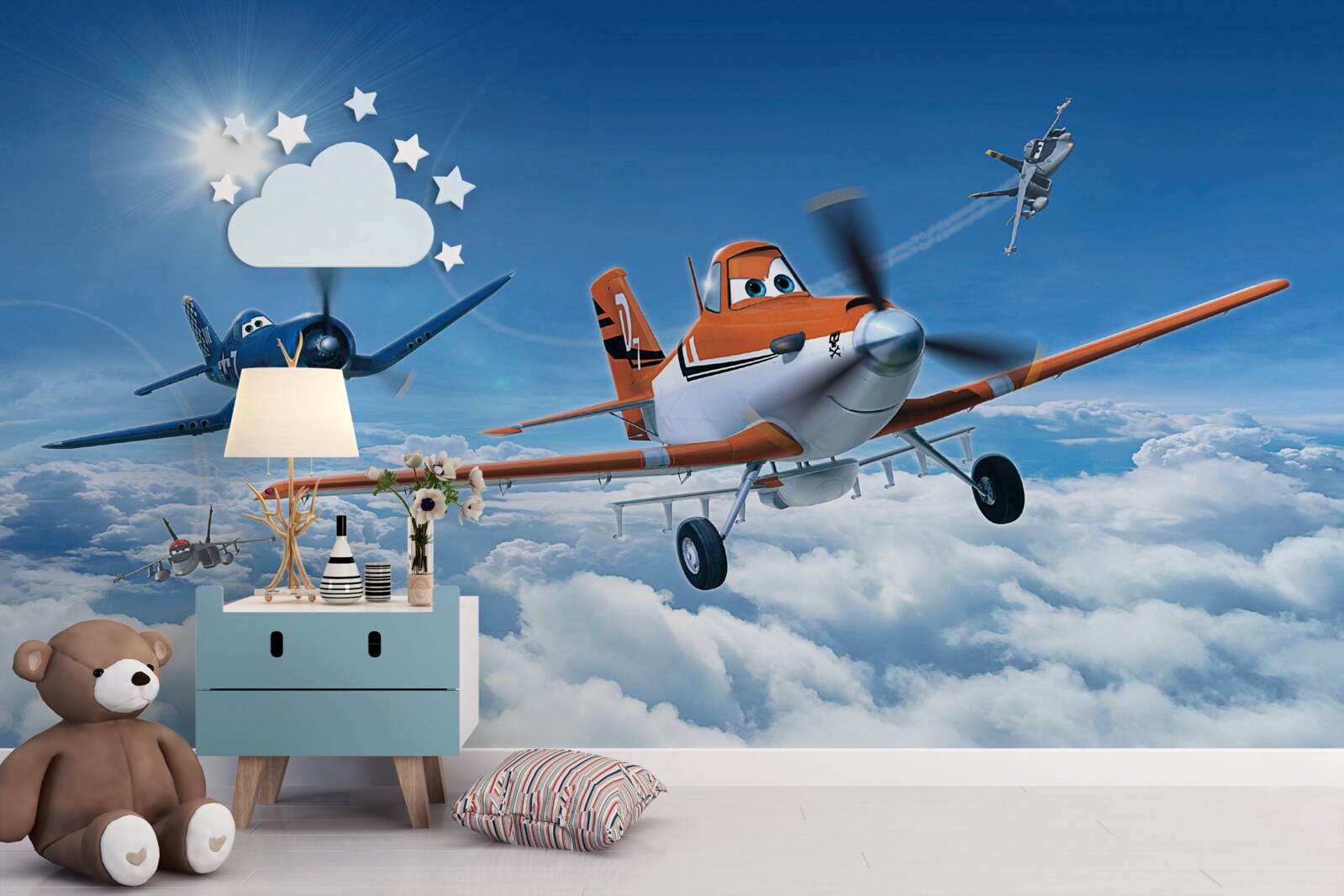 Papier peint équipement embarqué avec caméras