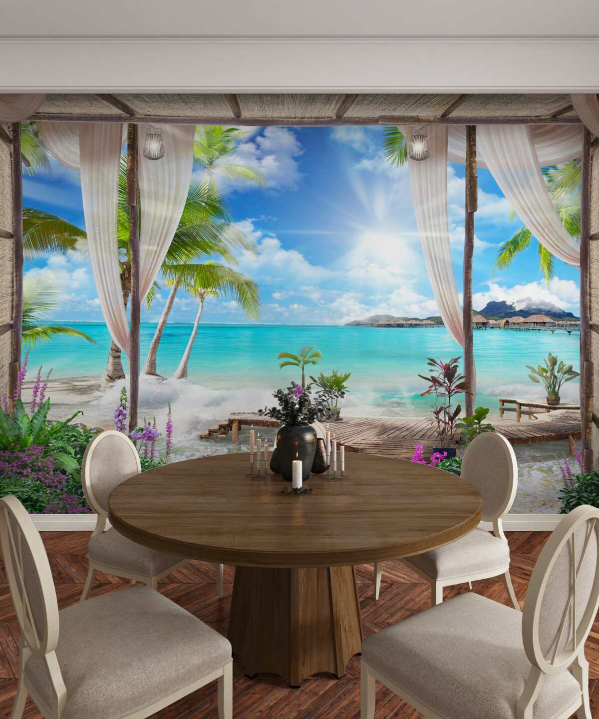 Papier peint vue imprenable