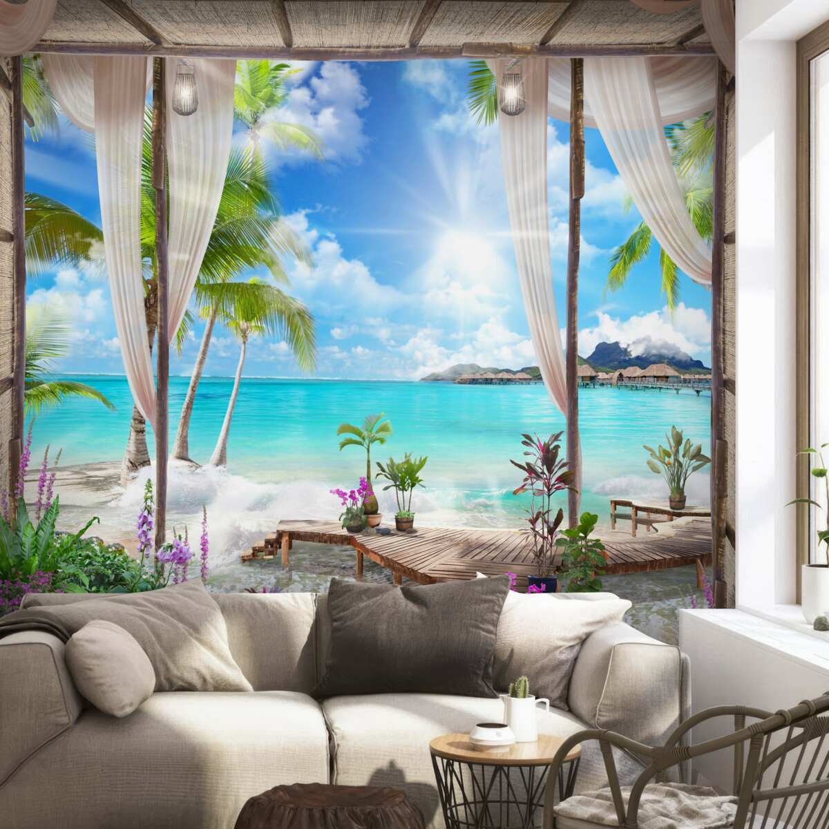 Papier peint vue imprenable