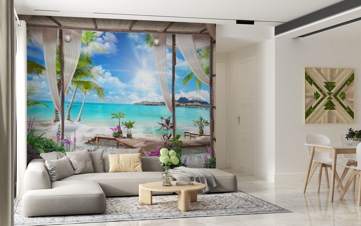 Papier peint vue imprenable