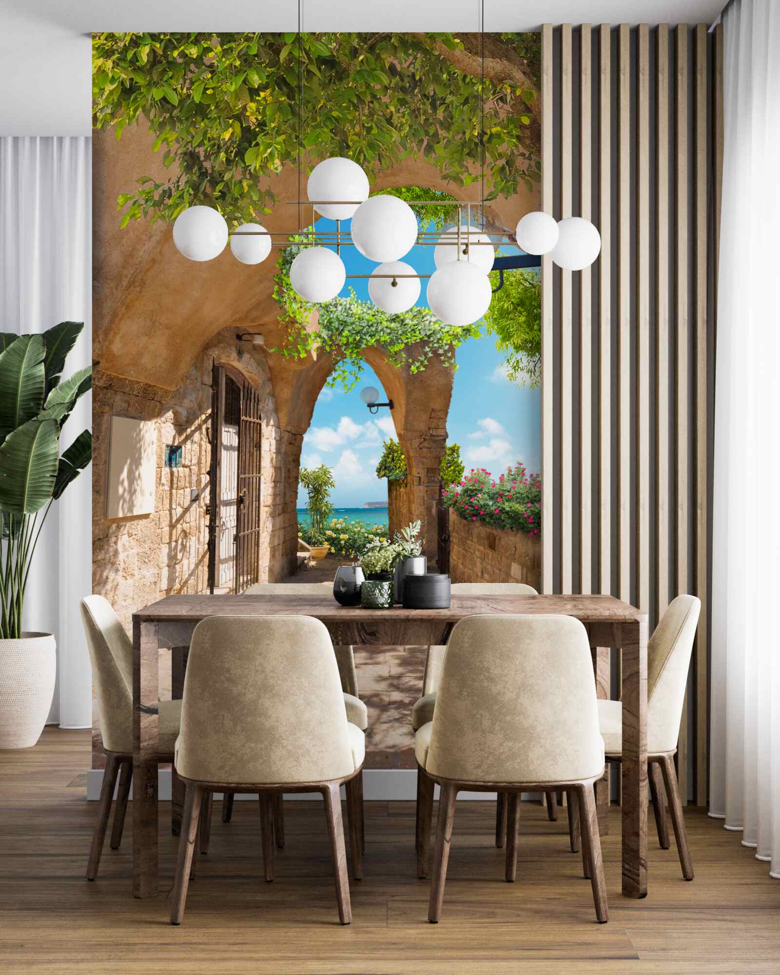 Papier peint coin confortable