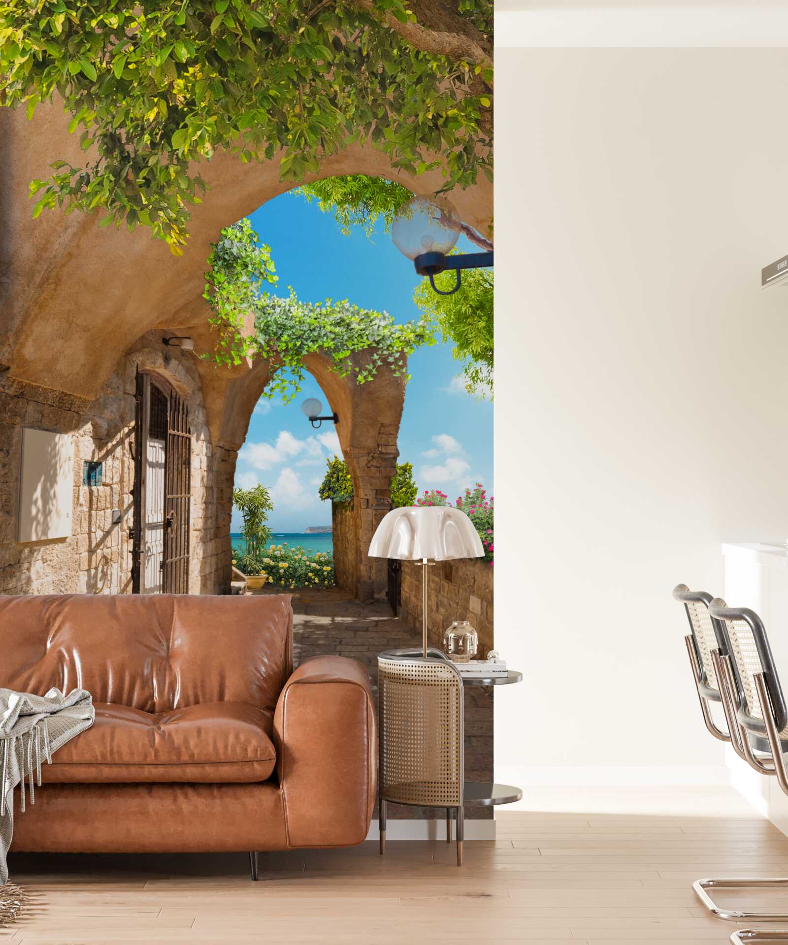 Papier peint coin confortable