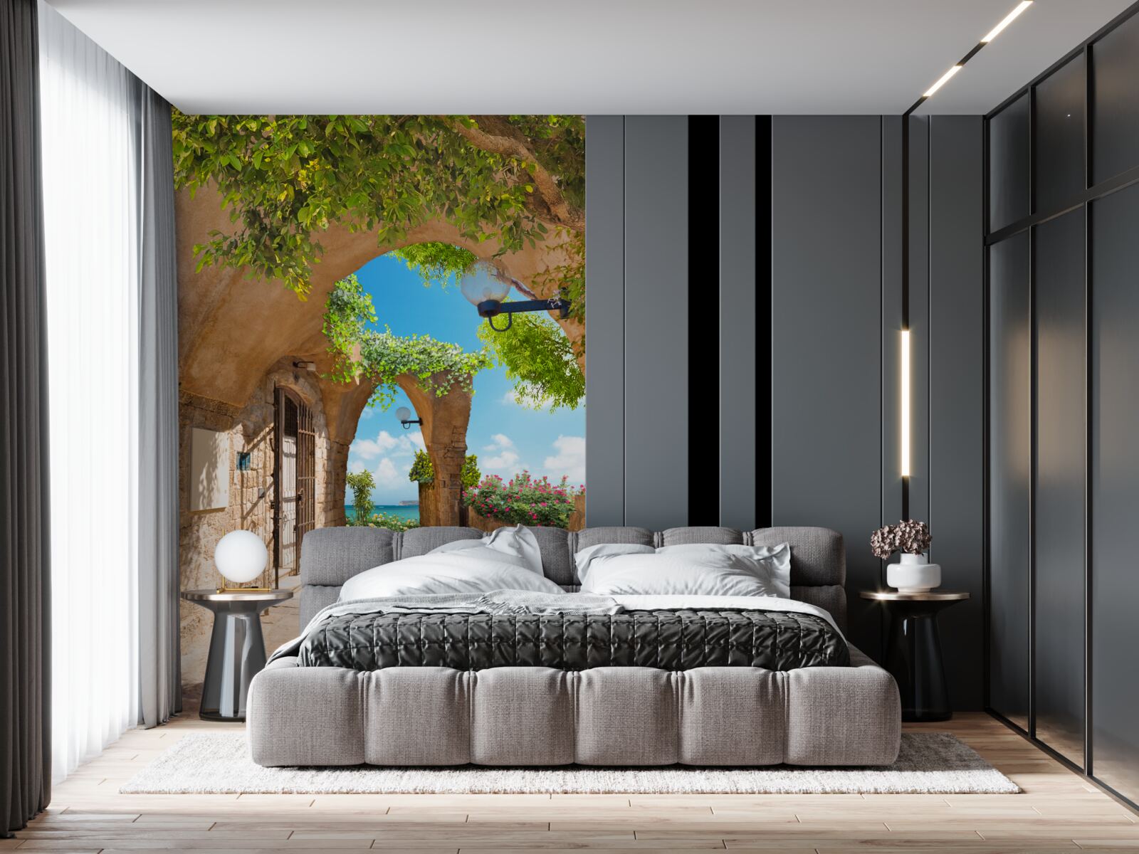 Papier peint coin confortable