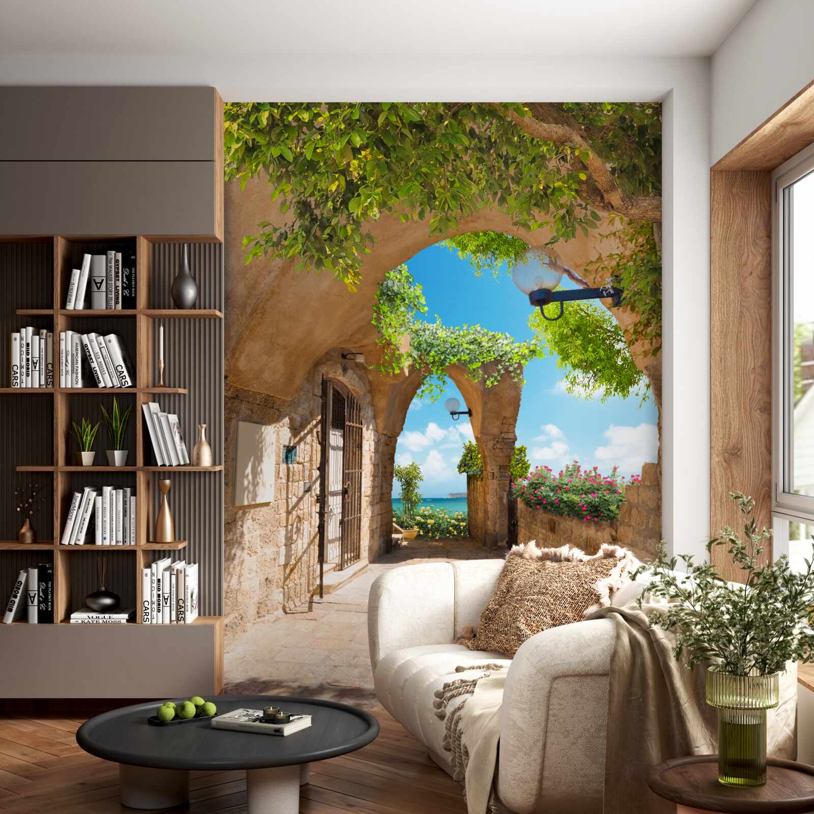 Papier peint coin confortable