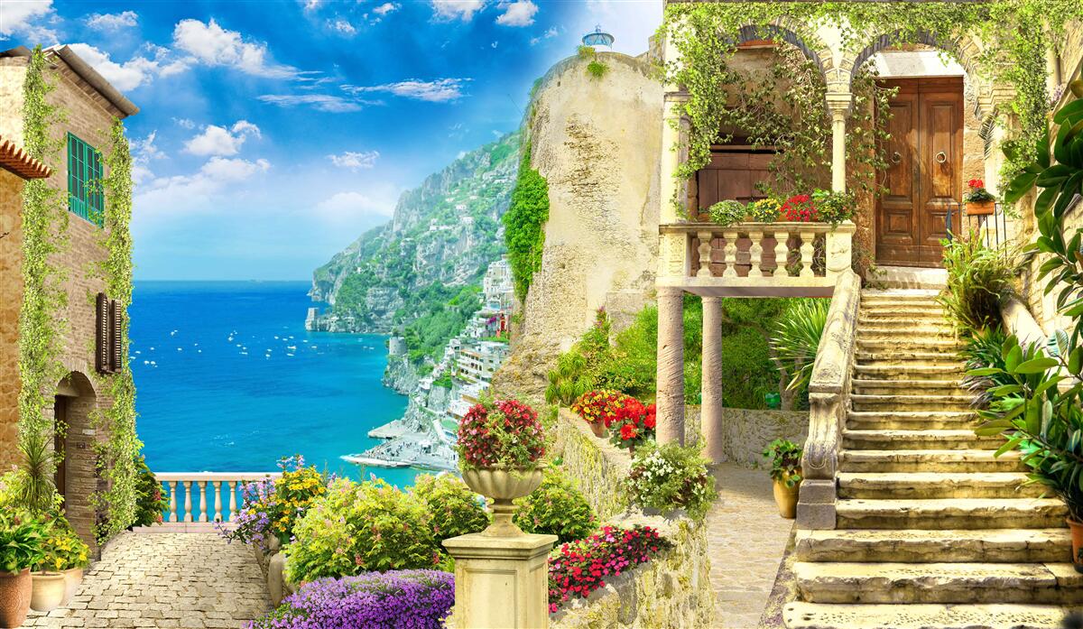 Papier peint magnifique paysage naturel