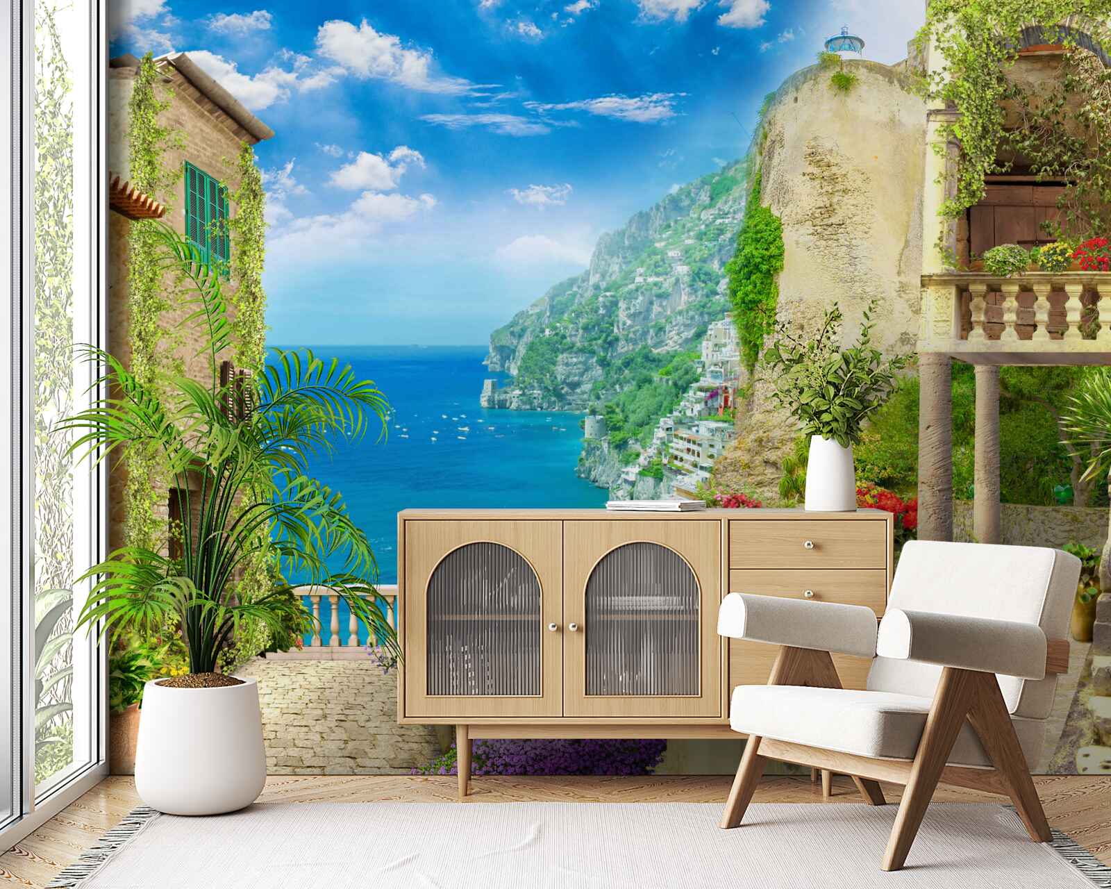 Papier peint magnifique paysage naturel