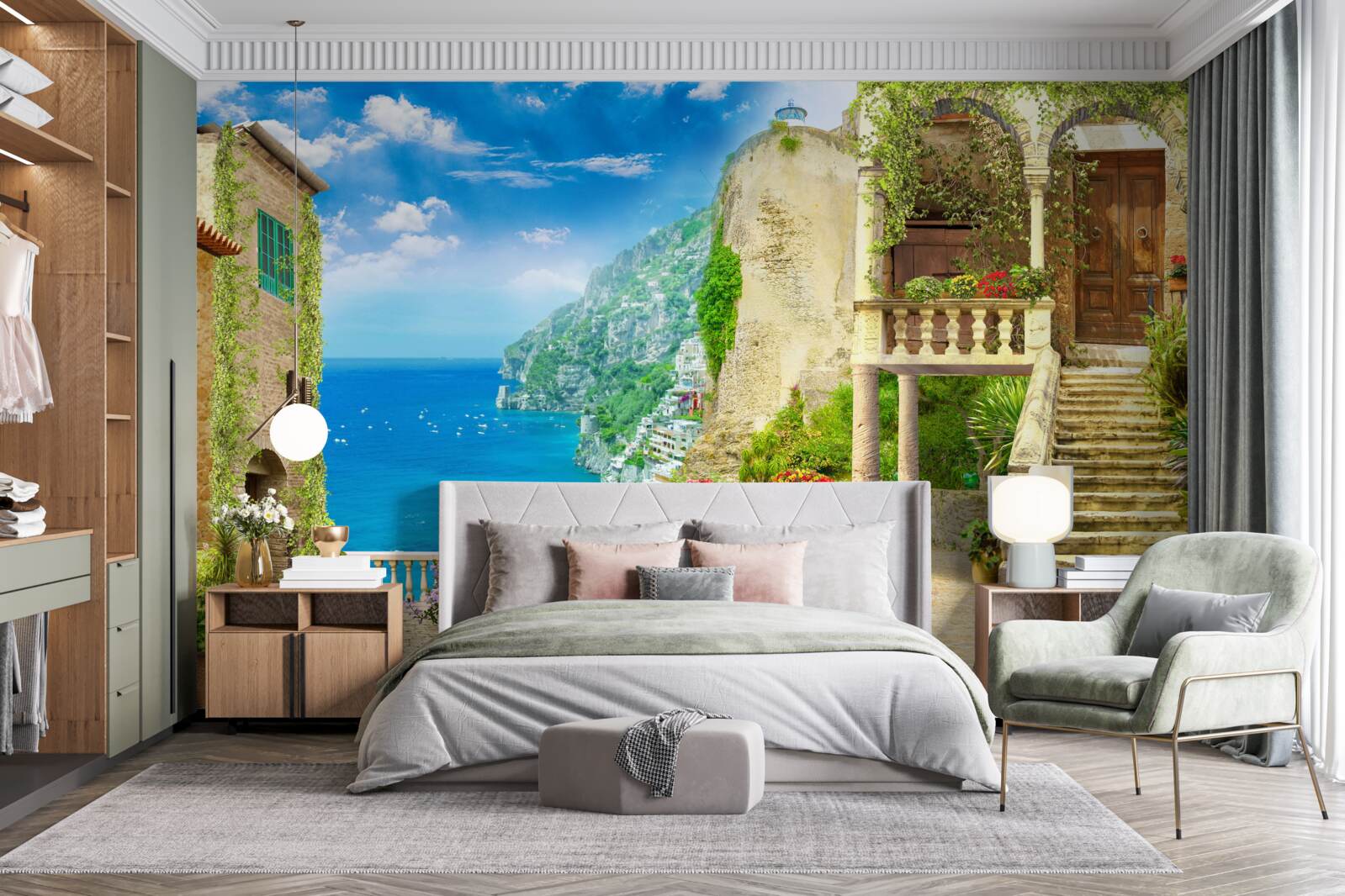 Papier peint magnifique paysage naturel