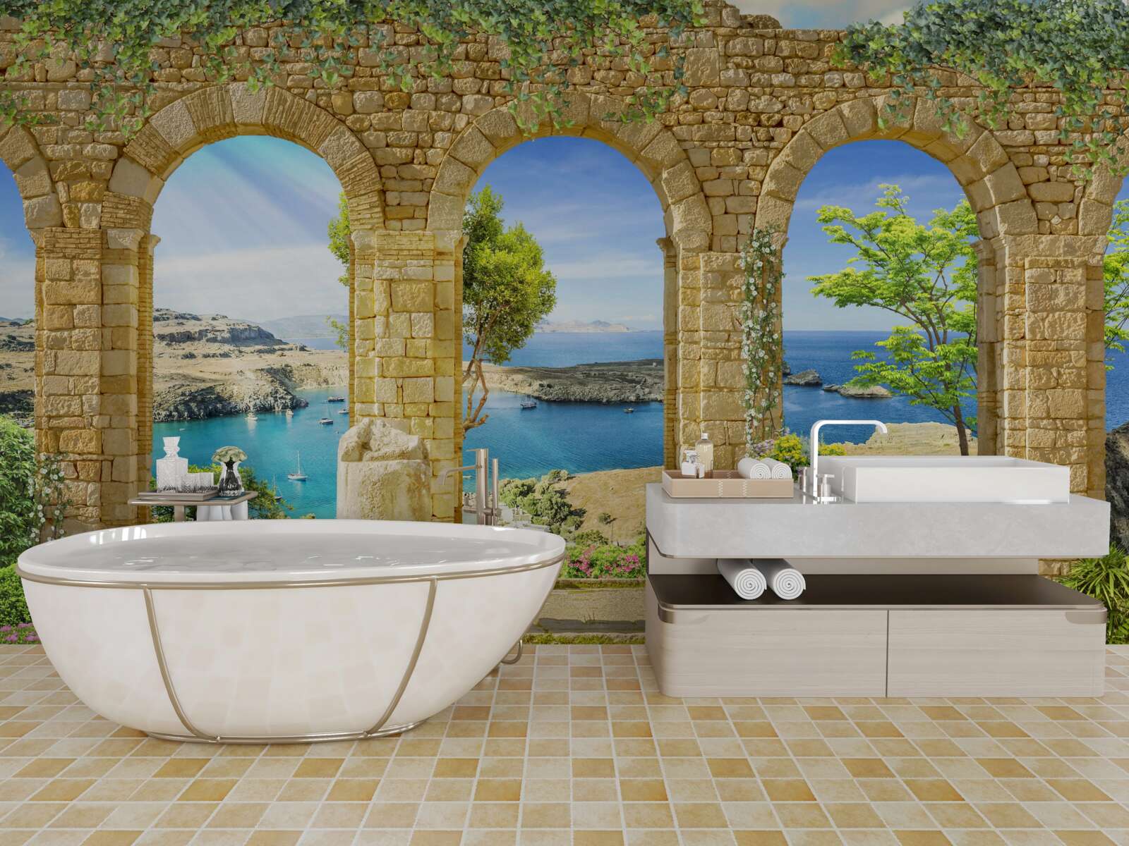 Papier peint paysage des latitudes méridionales