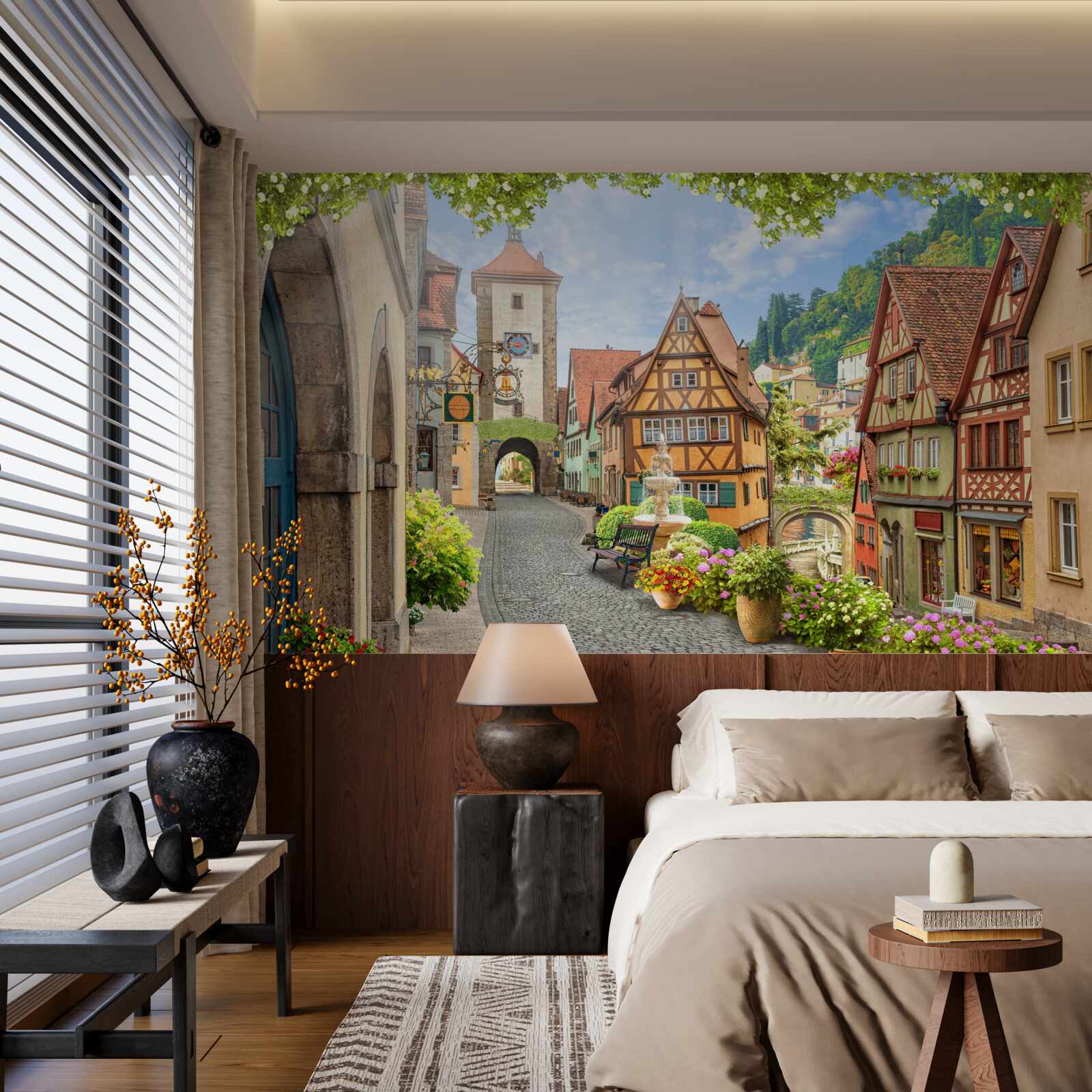 Papier peint une ville étonnante avec de l'histoire