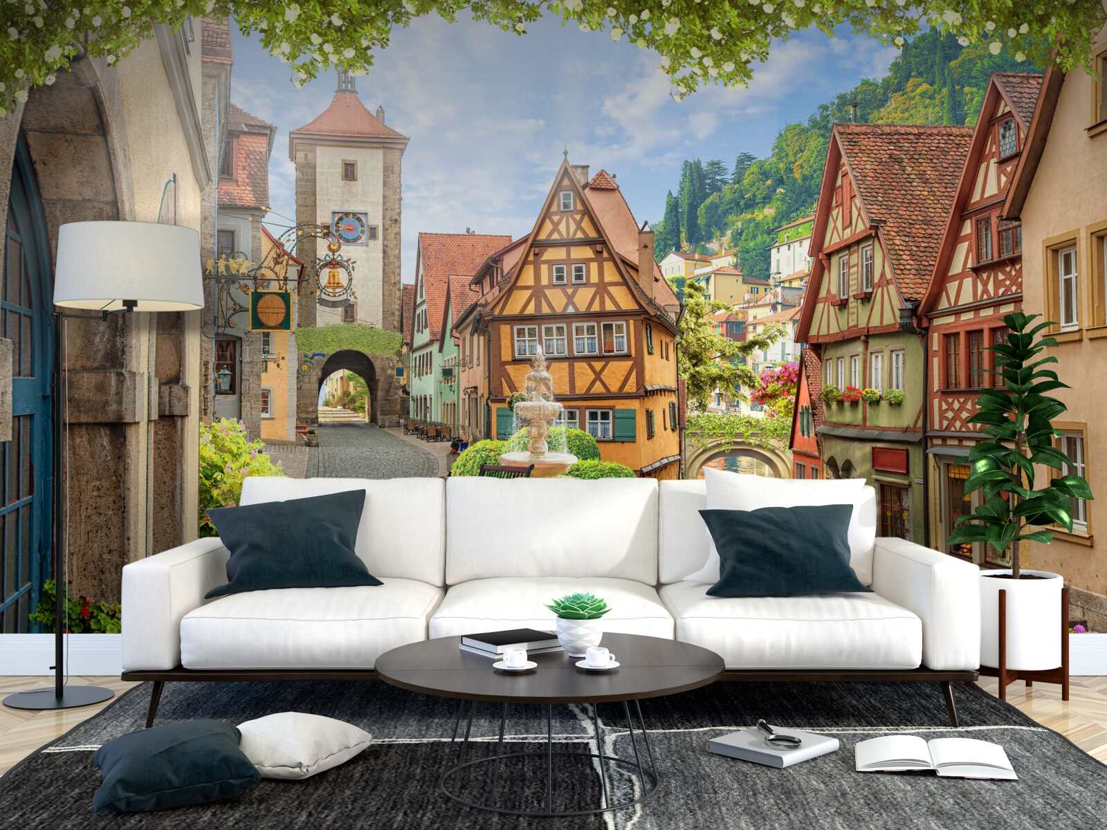 Papier peint une ville étonnante avec de l'histoire