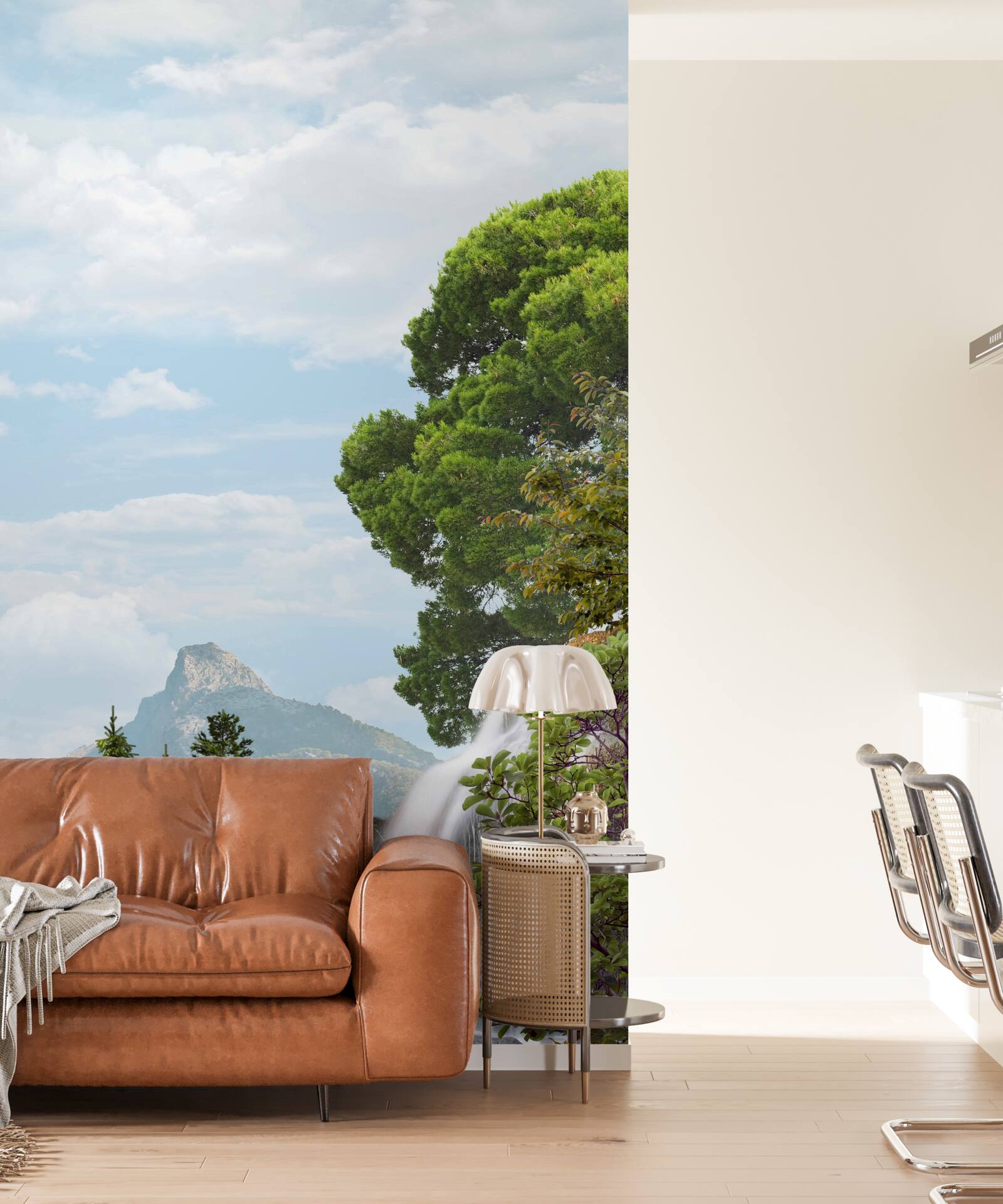 Papier peint des cascades majestueuses