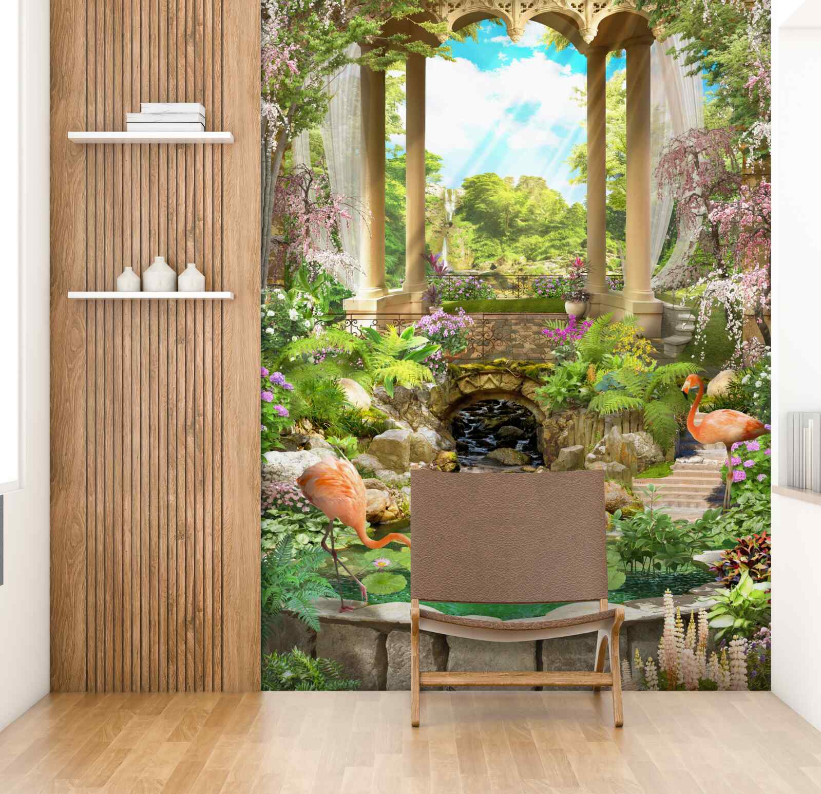 Papier peint jardin délicieux