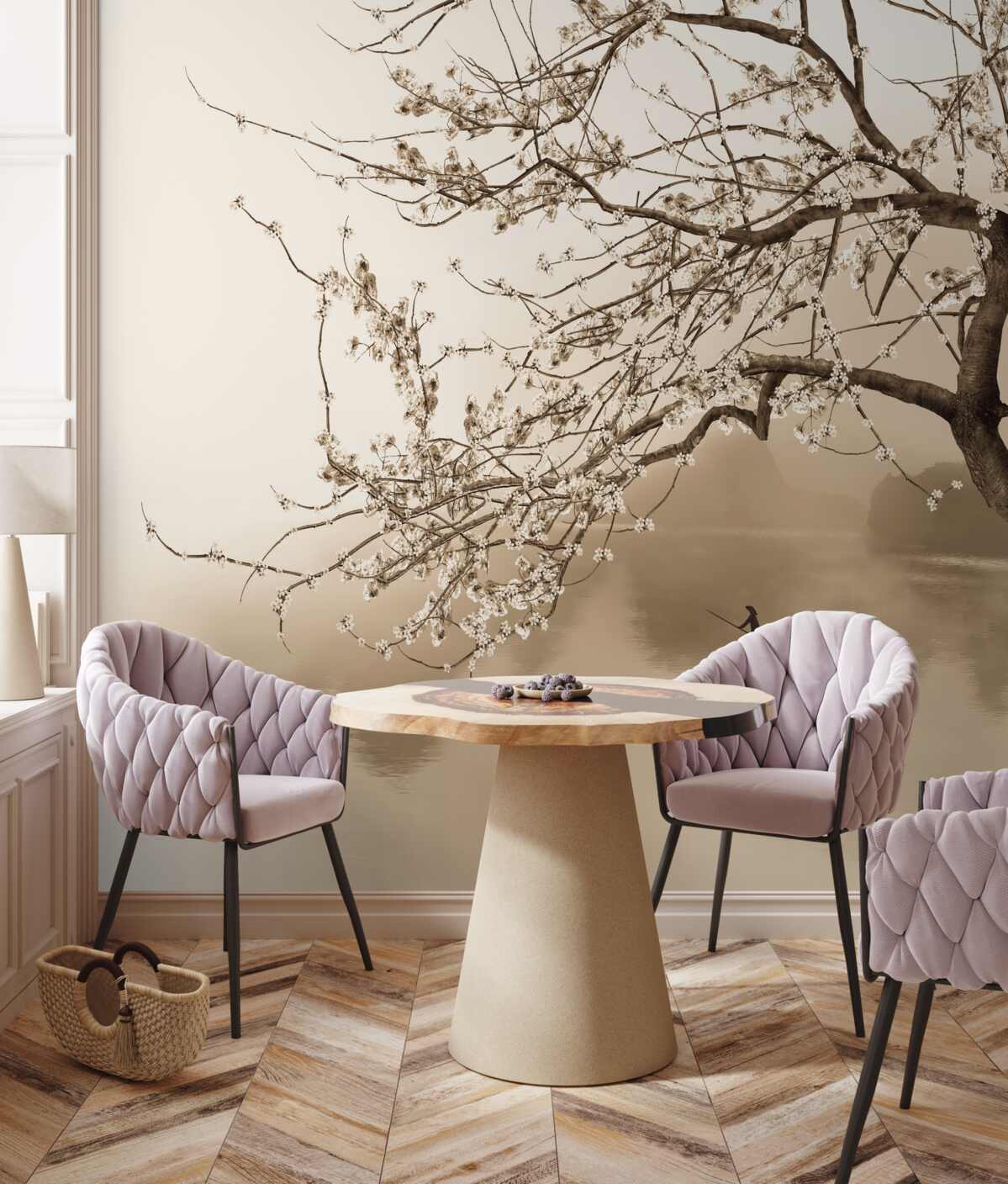 Papier peint homme naviguant sur un bateau