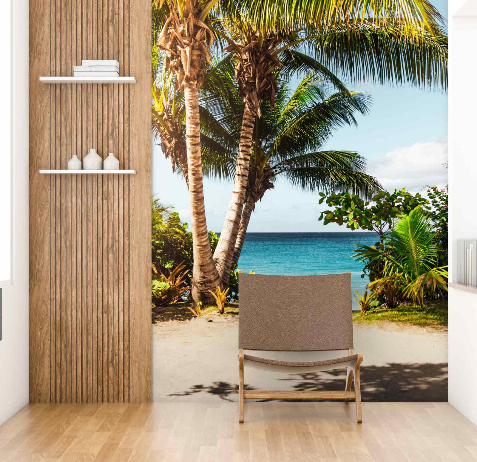 Papier peint arbres et arbustes sur la plage