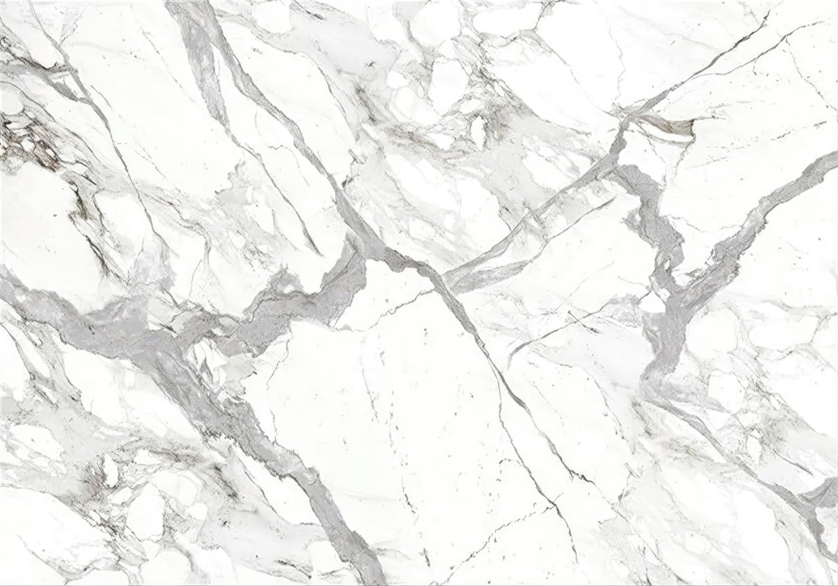 Papier peint marbre blanc teinté de gris