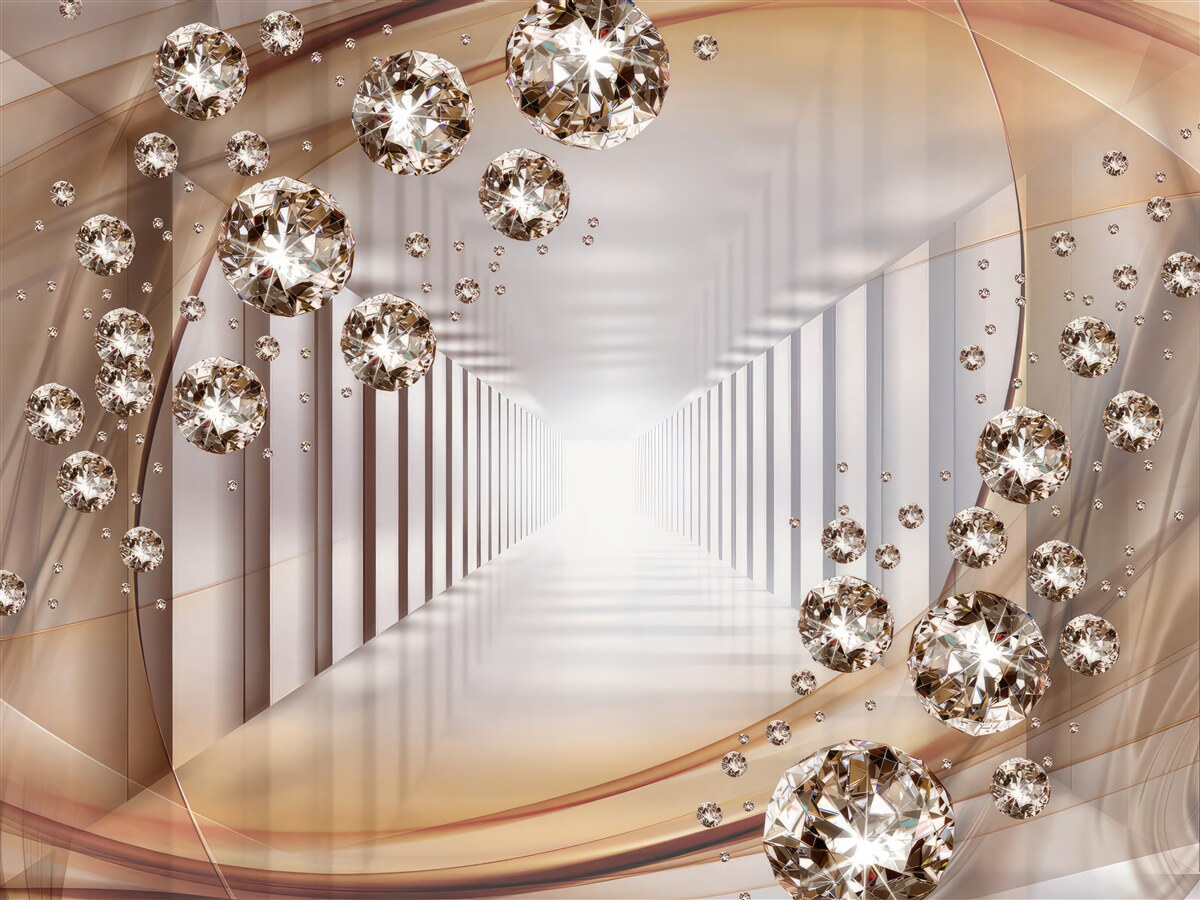 Papier peint bijoux en arrière-plan du passage