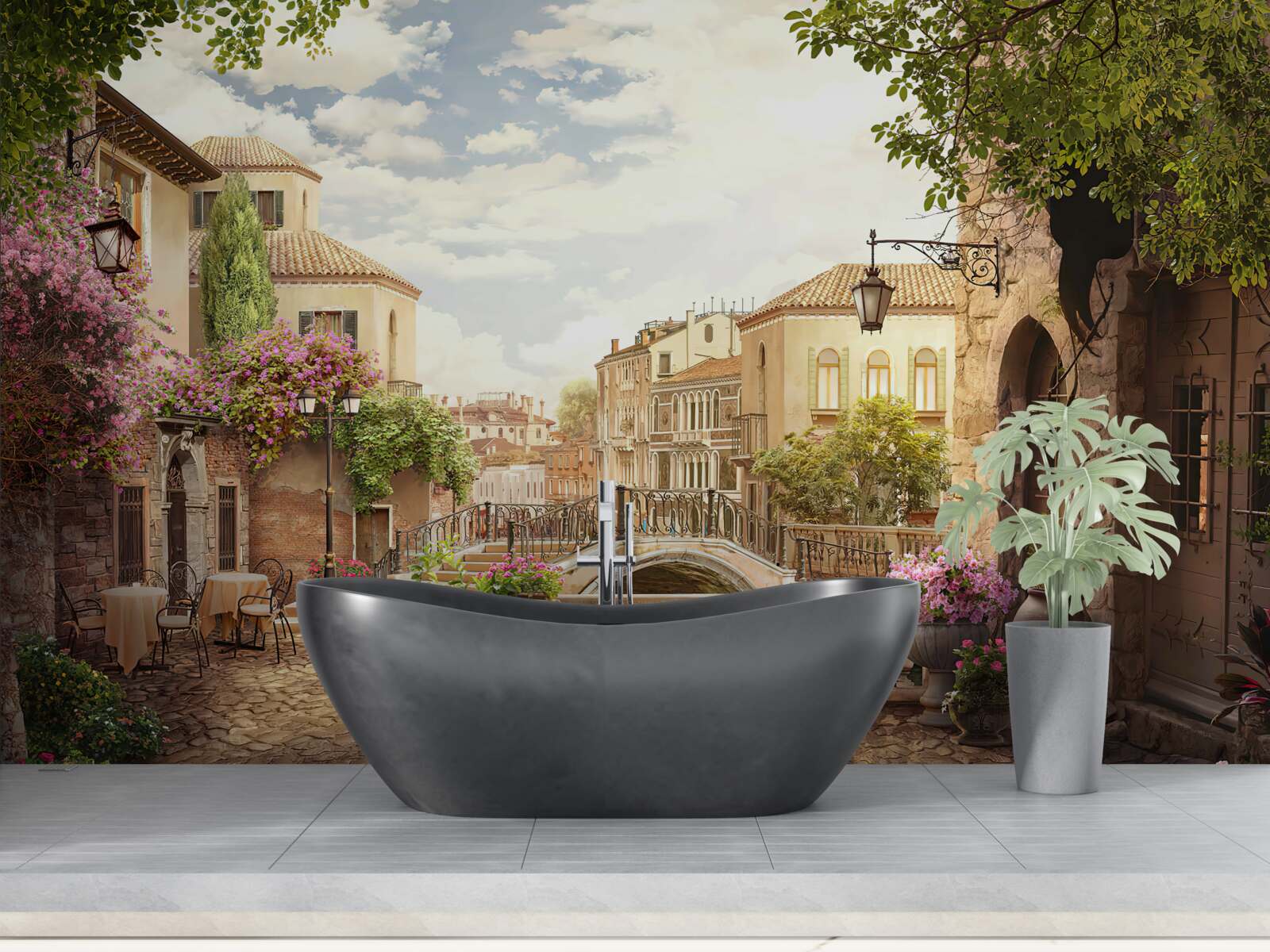 Papier peint le centre antique de rome