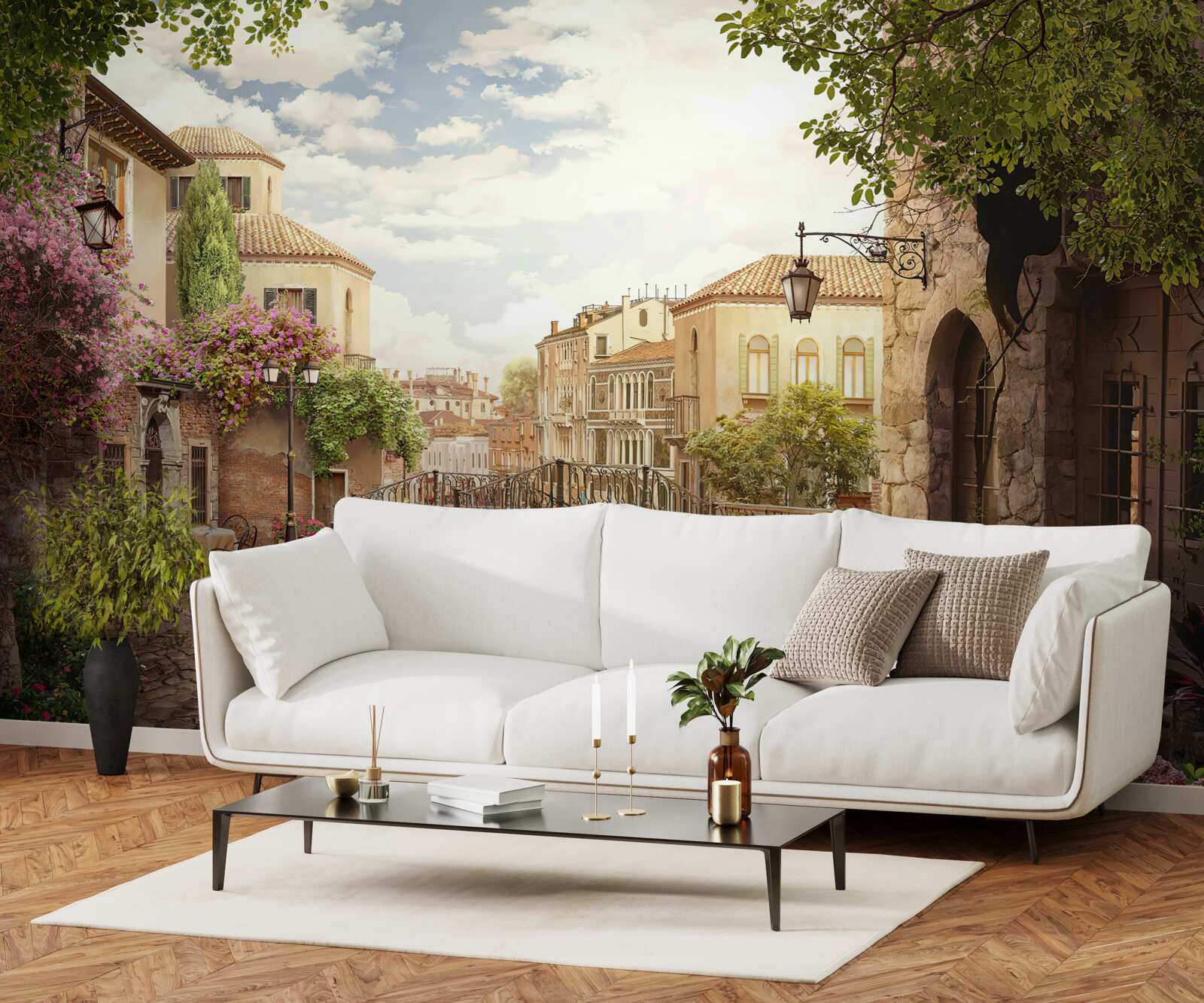 Papier peint le centre antique de rome