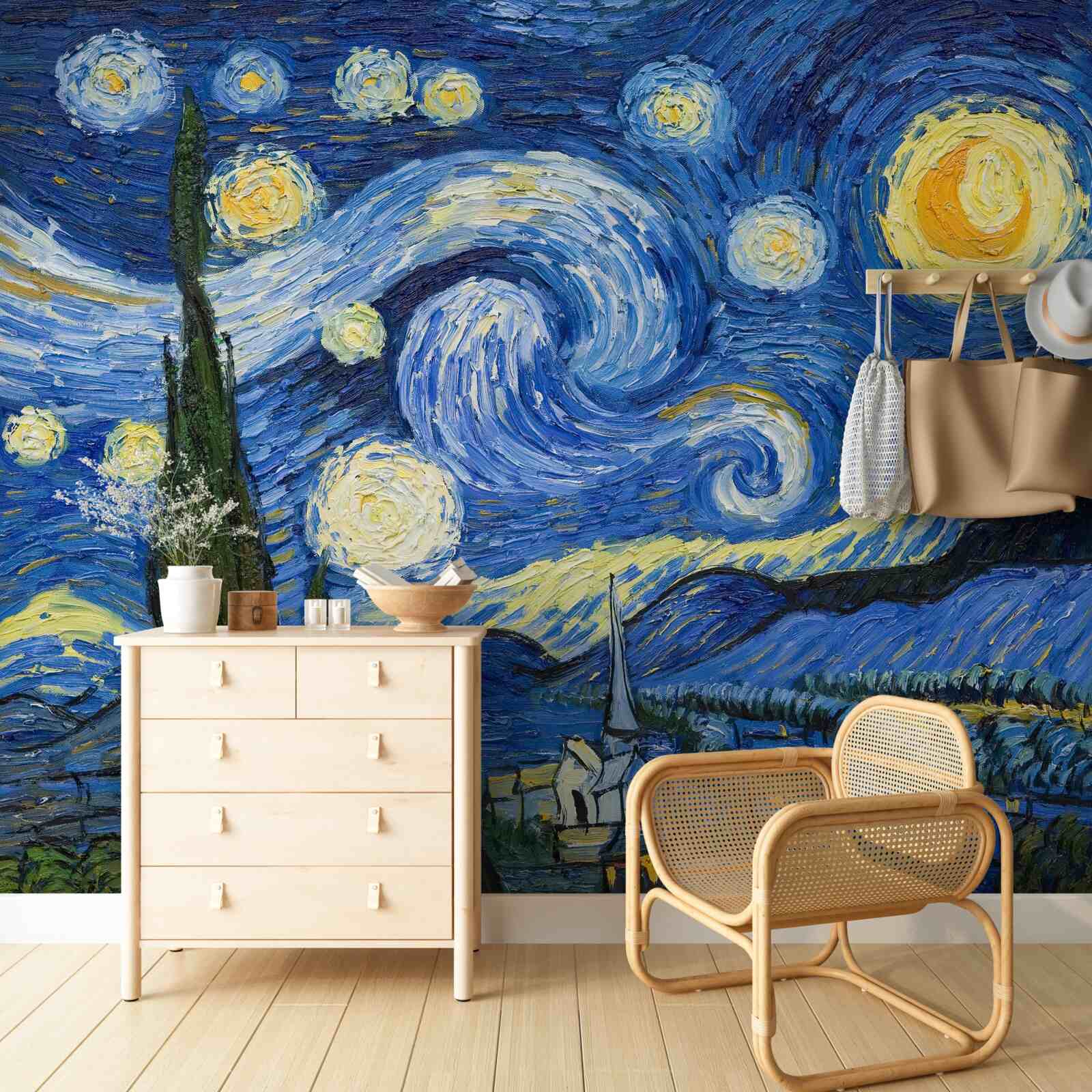 Papier peint toile peinte par van gogh