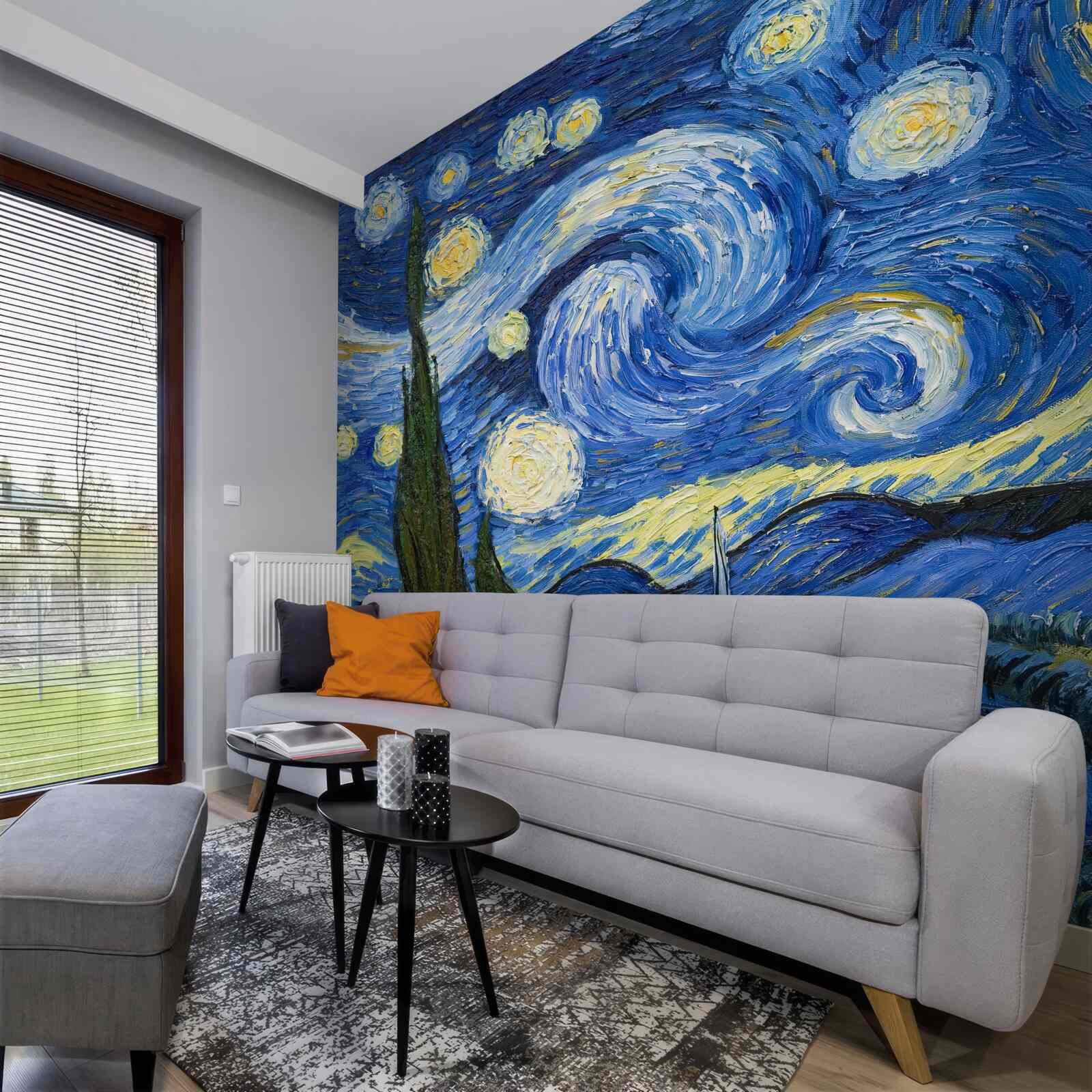 Papier peint toile peinte par van gogh