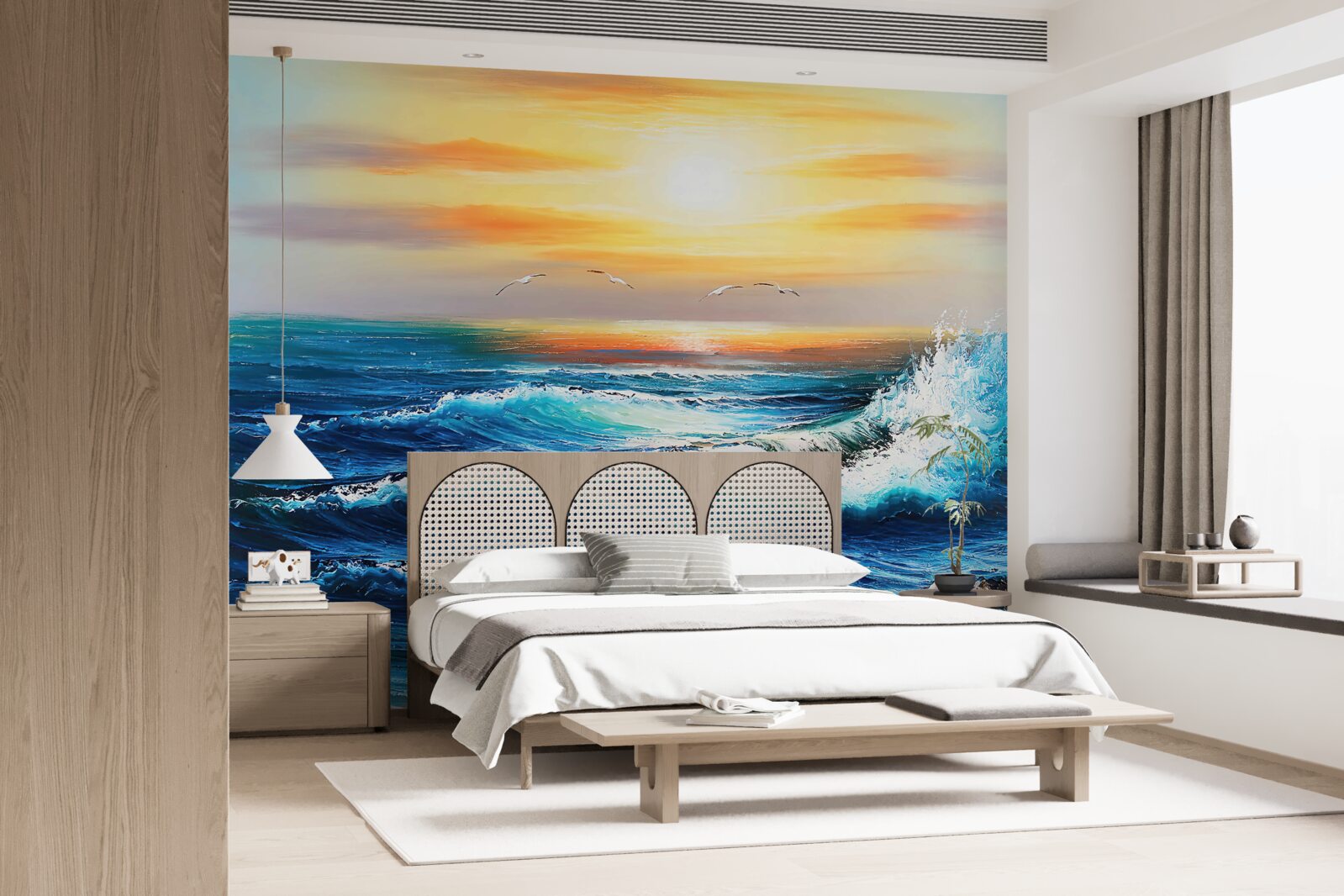 Papier peint marées