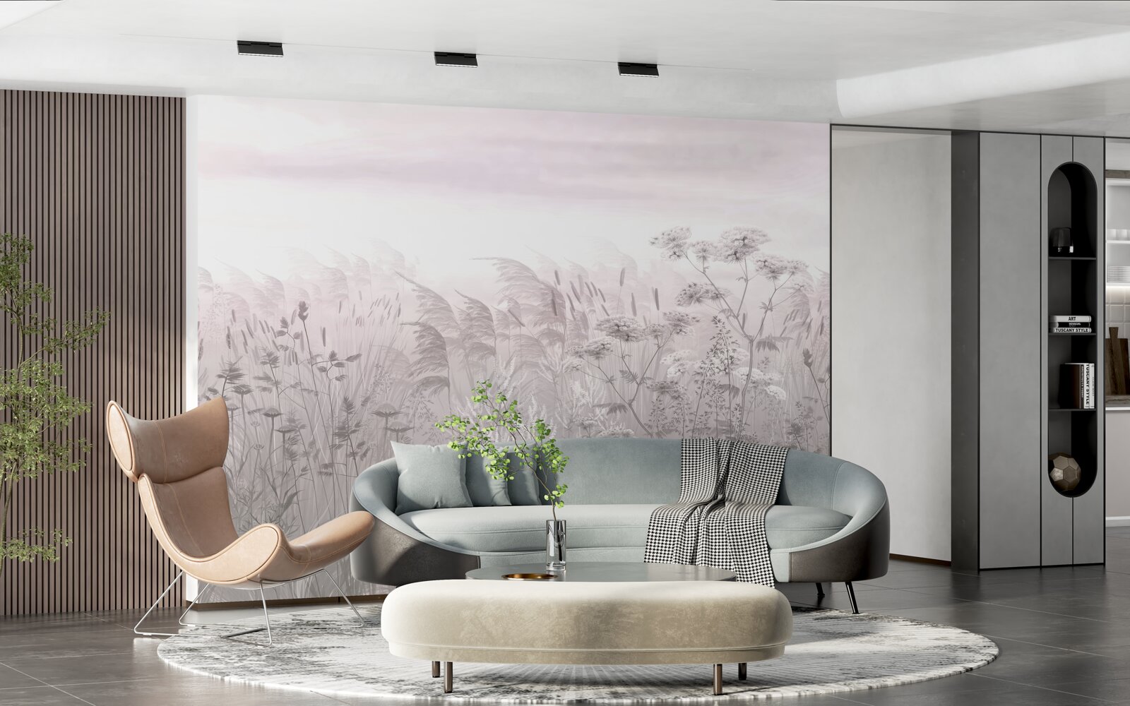 Papier peint diversité de la flore