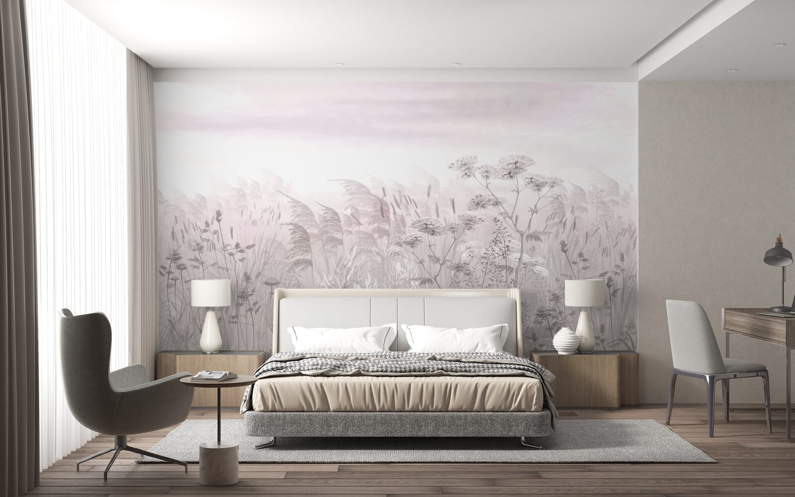 Papier peint diversité de la flore