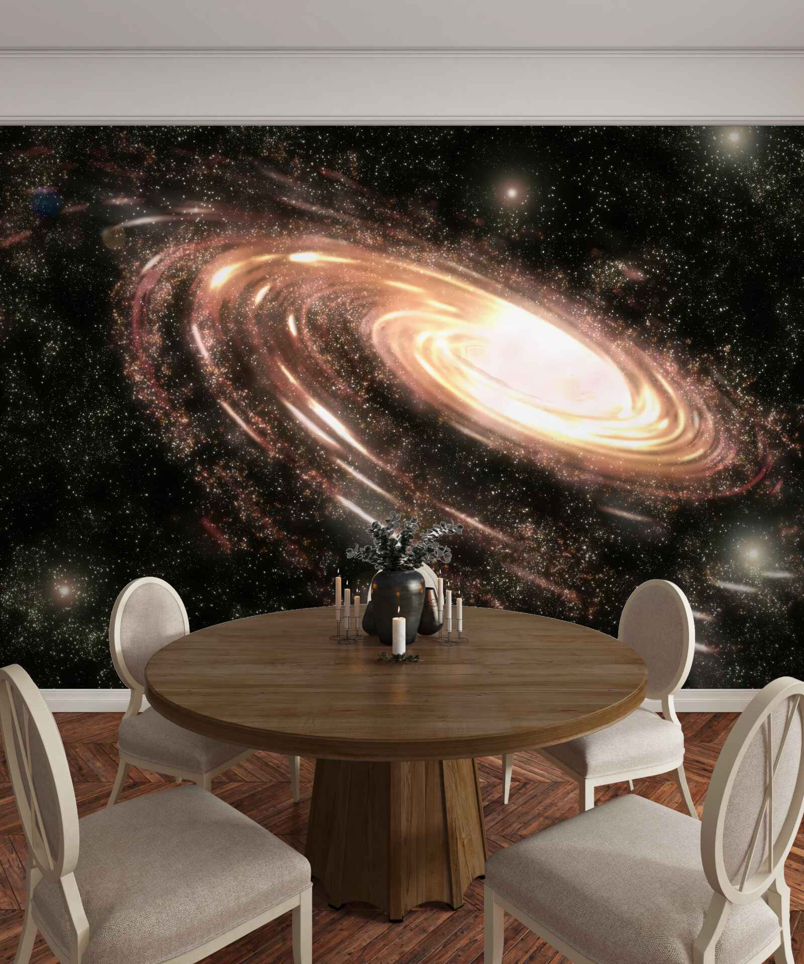 Papier peint galaxie dans l'espace