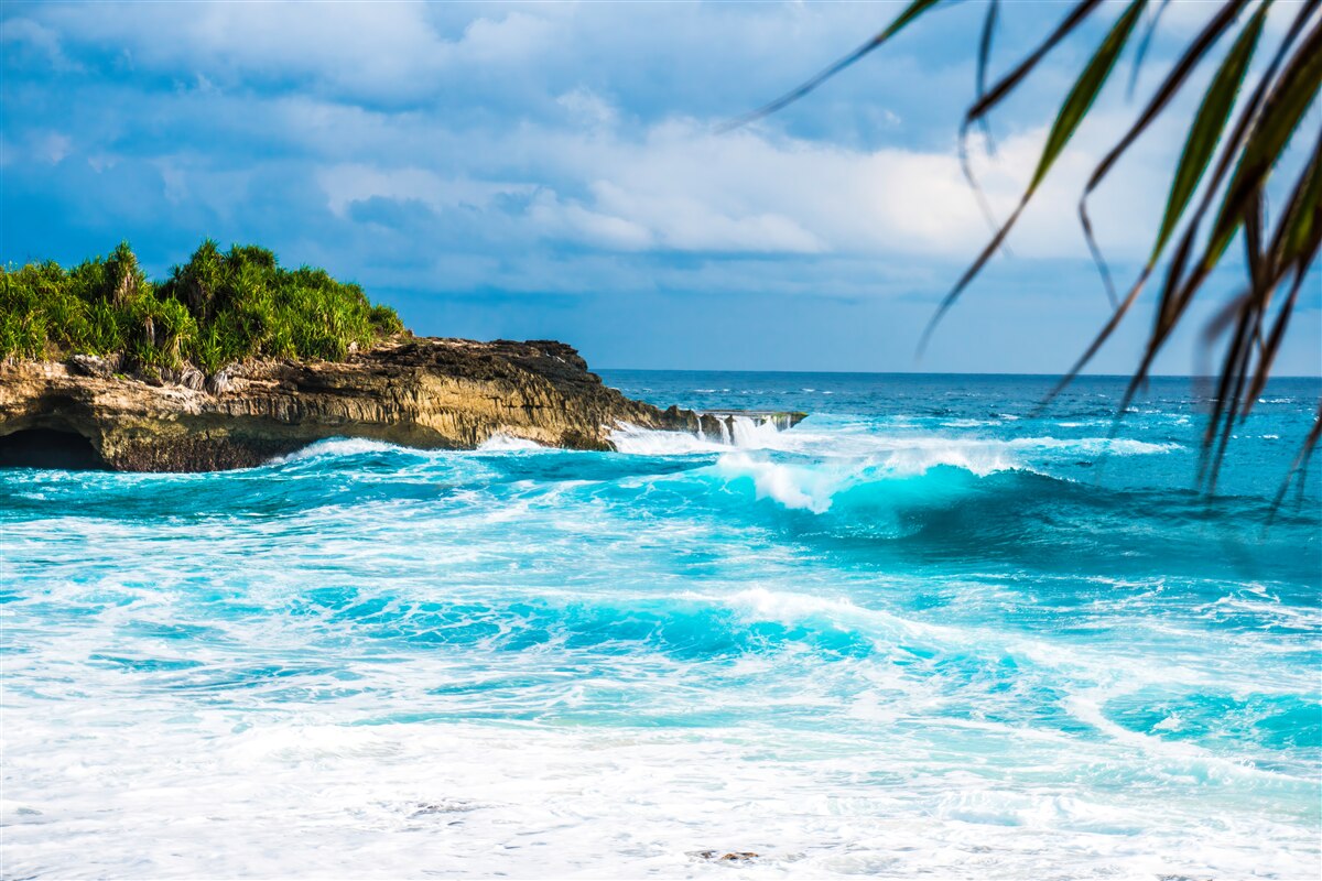 Papier peint marées