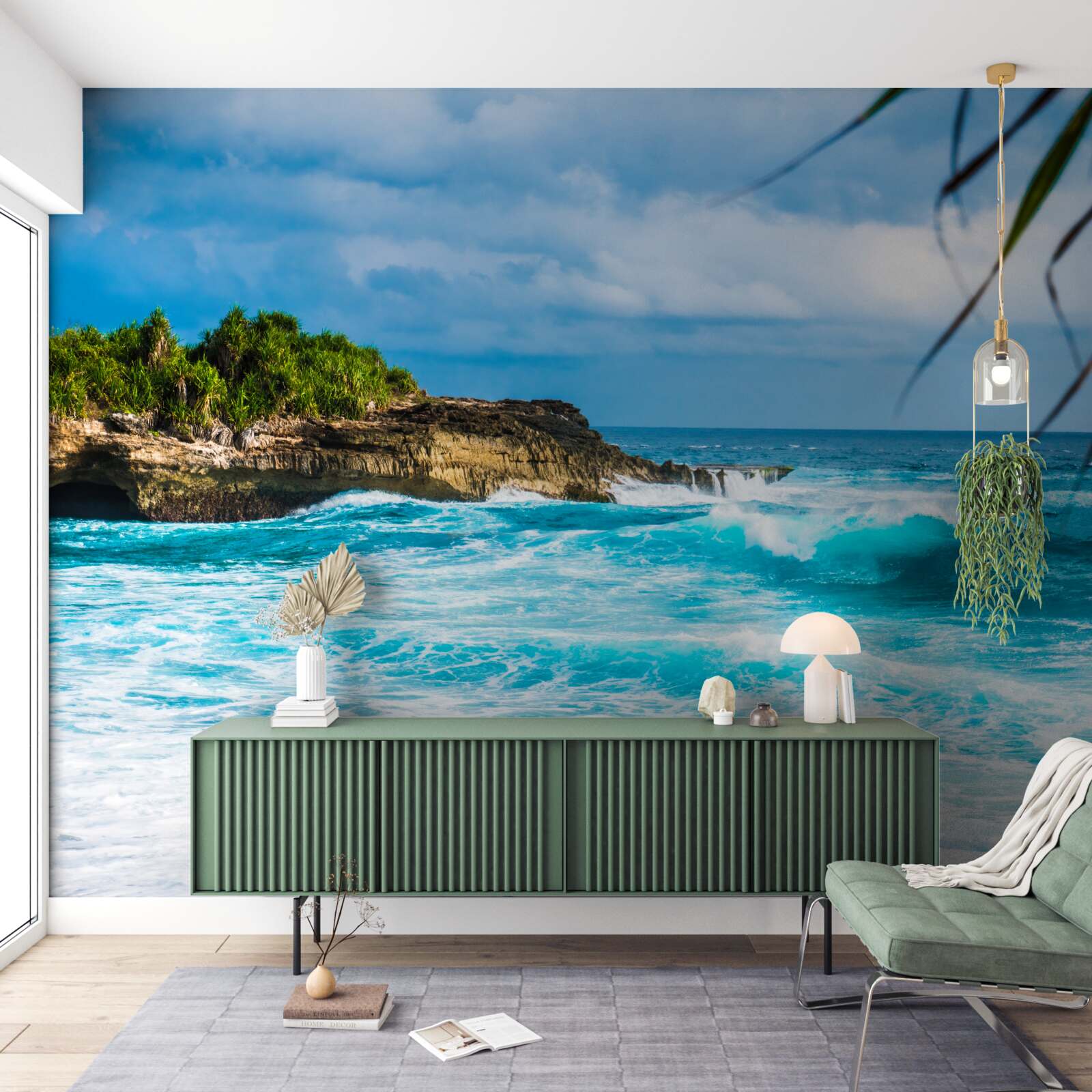 Papier peint marées