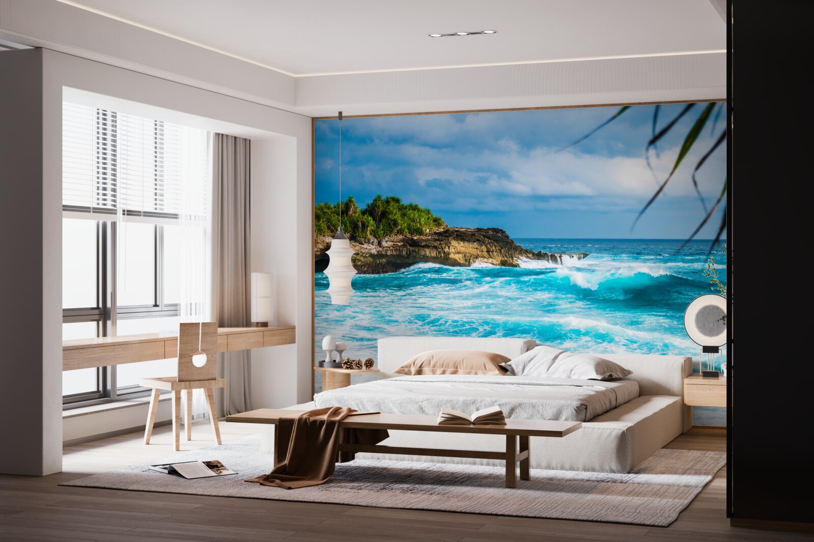 Papier peint marées