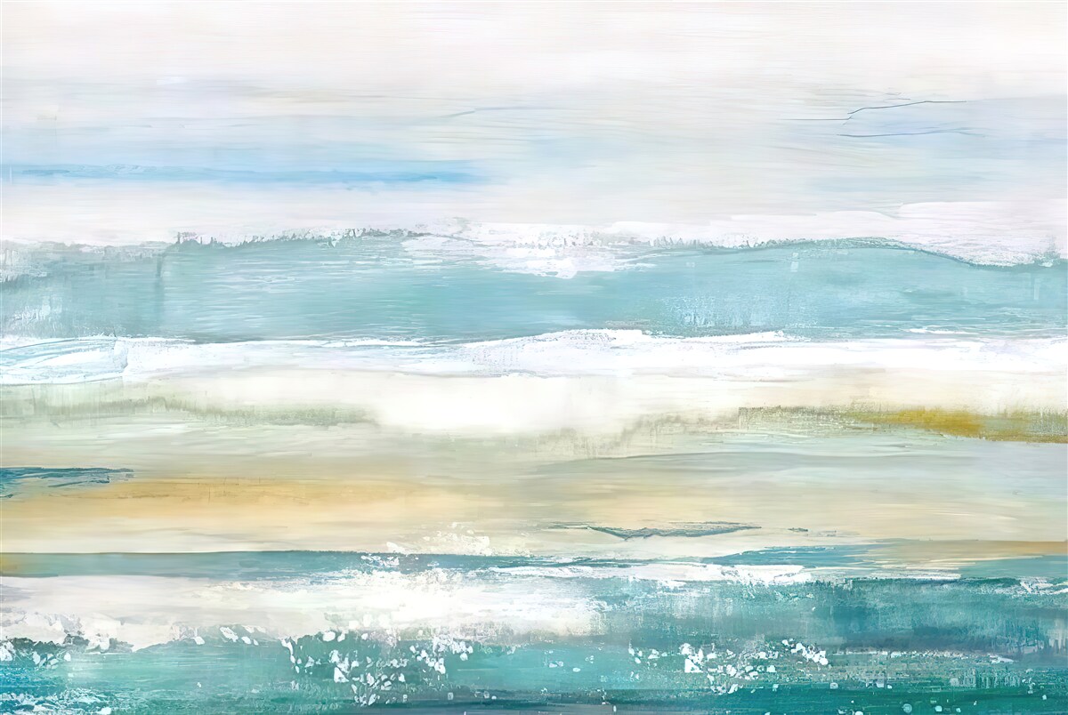 Papier peint traits abstraits multicolores