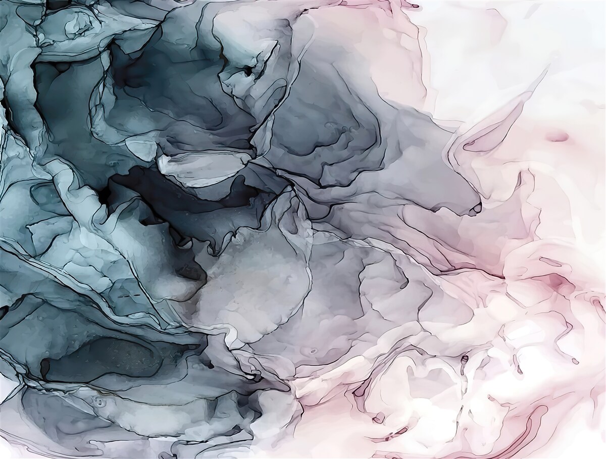 Papier peint marques d'aquarelle multicolores