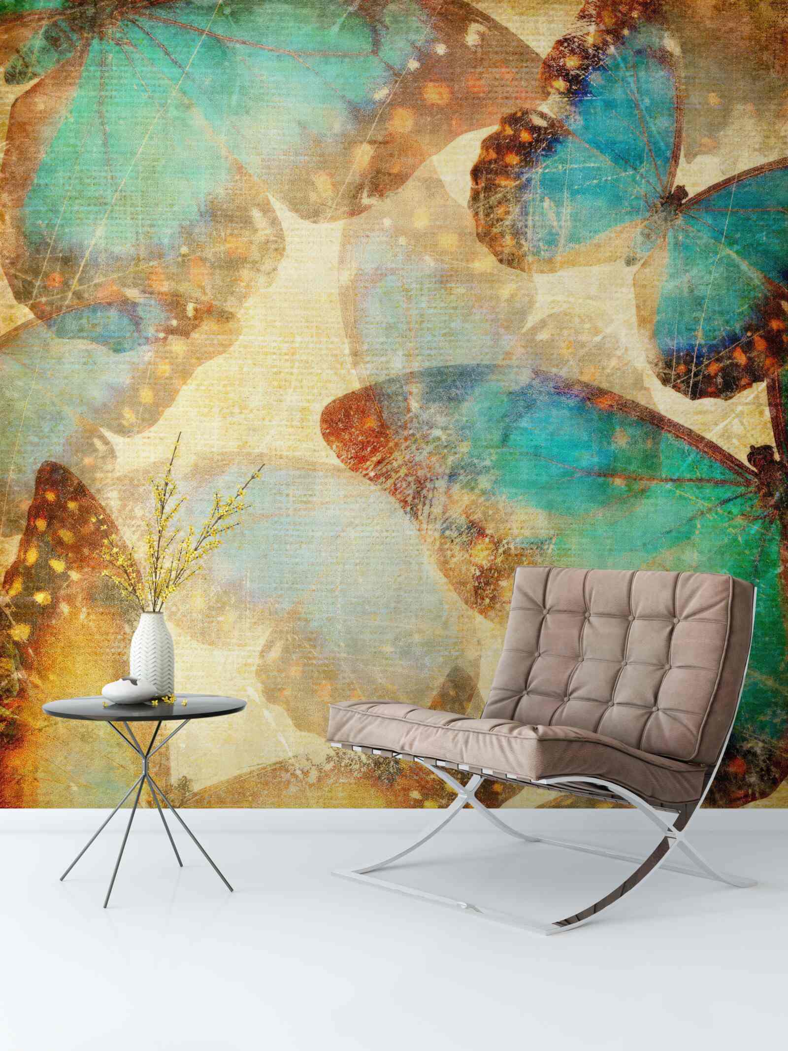 Papier peint grands papillons de nuit