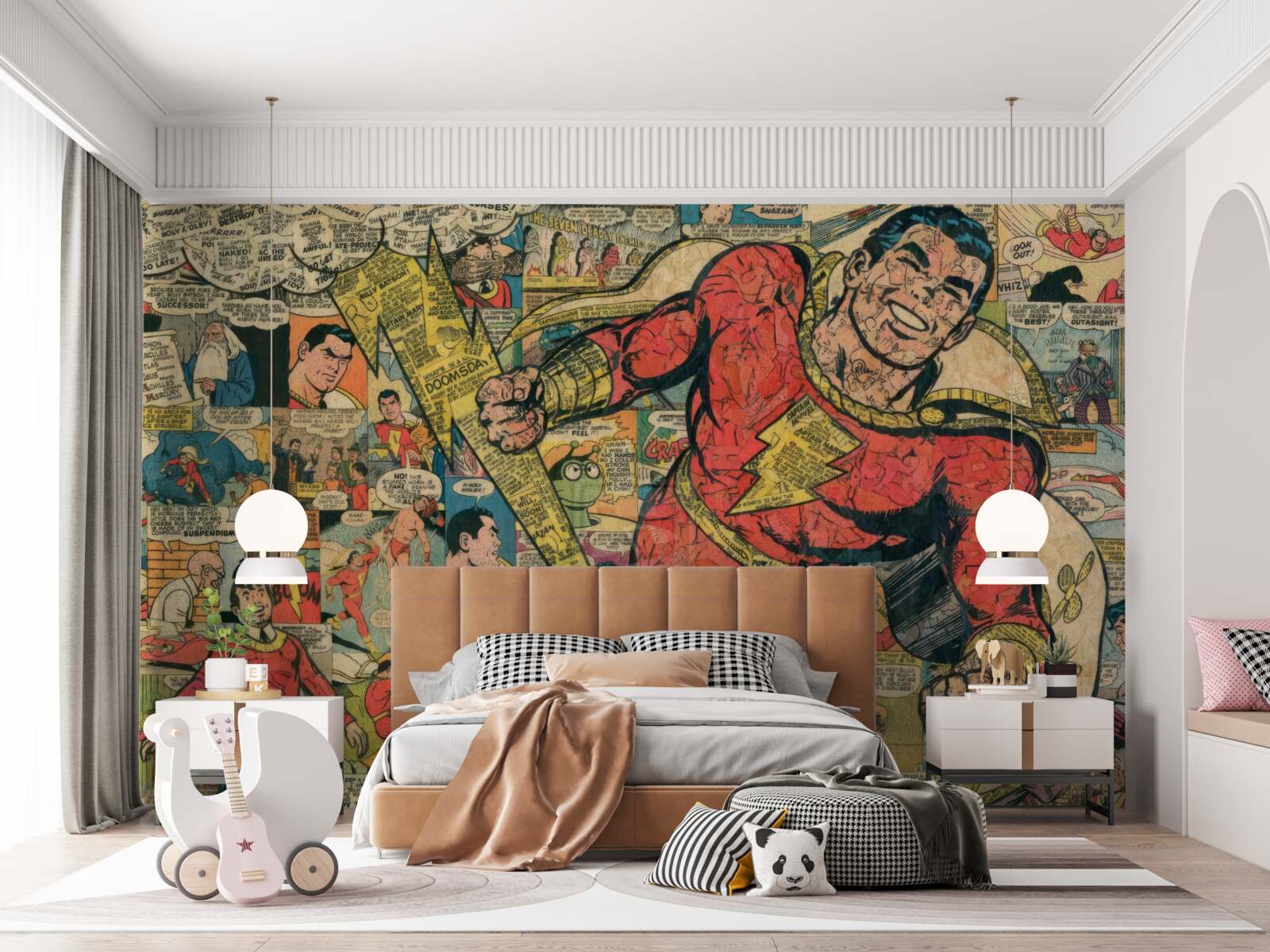 Papier peint extraits de bandes dessinées