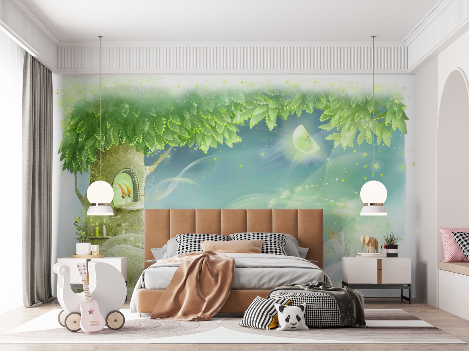 Papier peint cabane pour votre animal de compagnie