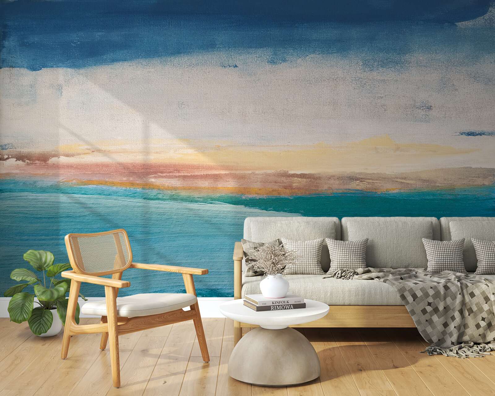 Papier peint traits de peinture de différentes couleurs