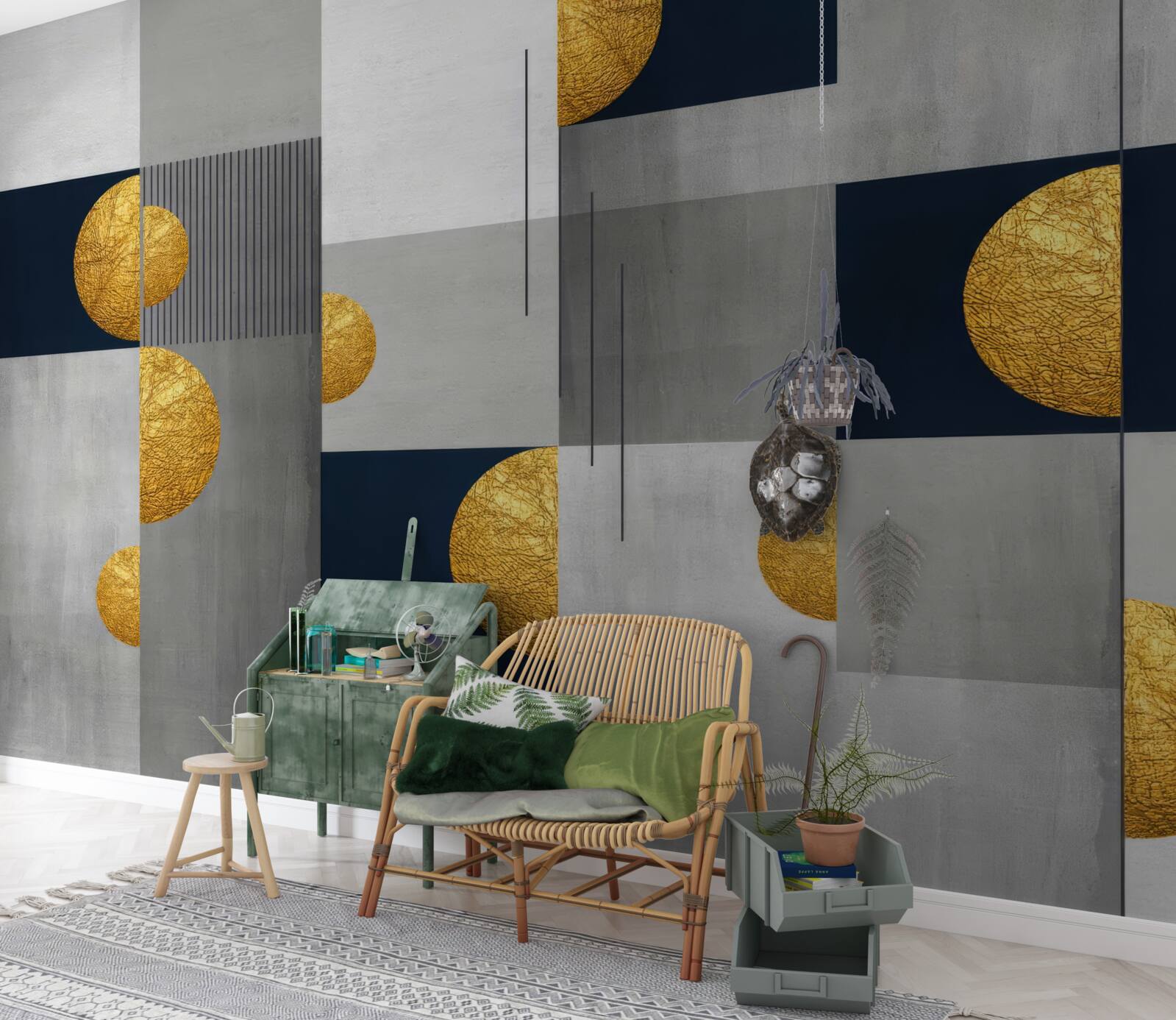 Papier peint arrière-plan de style abstrait