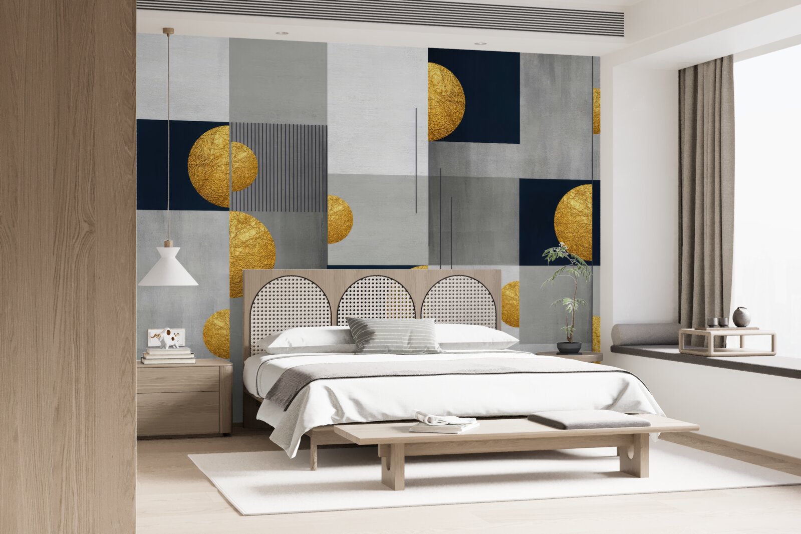 Papier peint arrière-plan de style abstrait